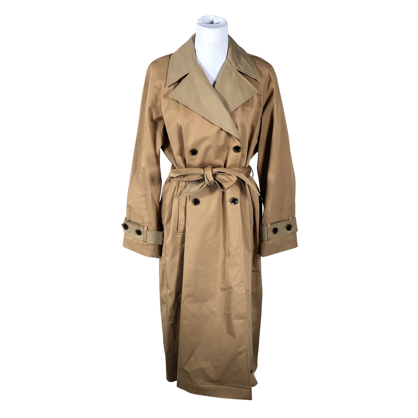 Naisten Samsoe&Samsoe - Trenssitakki, koko 38 - Ruskea (1)