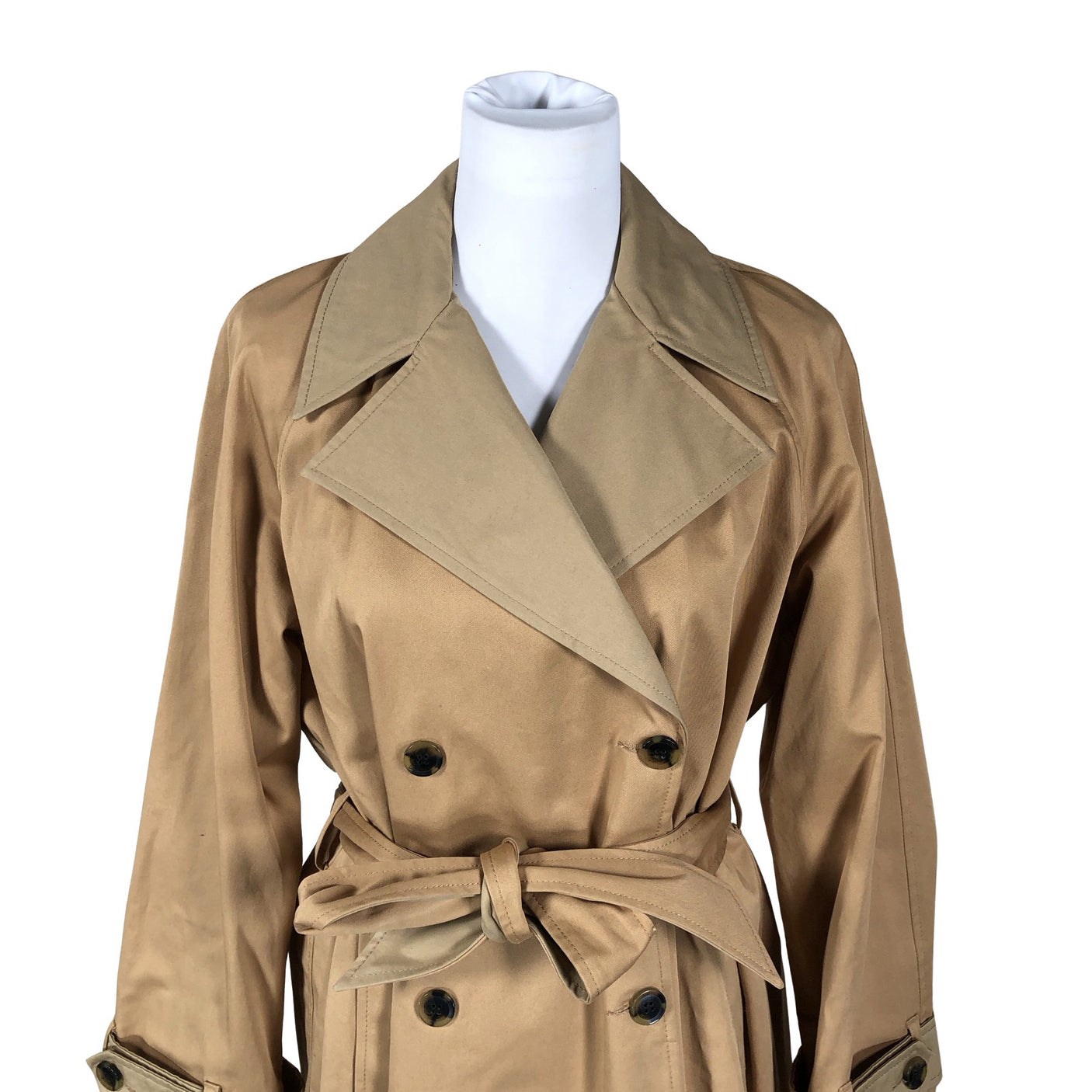 Naisten Samsoe&Samsoe - Trenssitakki, koko 38 - Ruskea (4)