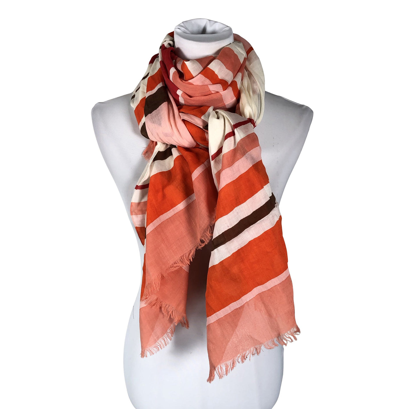 Naisten Marc O'Polo - Huivi, koko Maxi - Vaaleanpunainen (1)