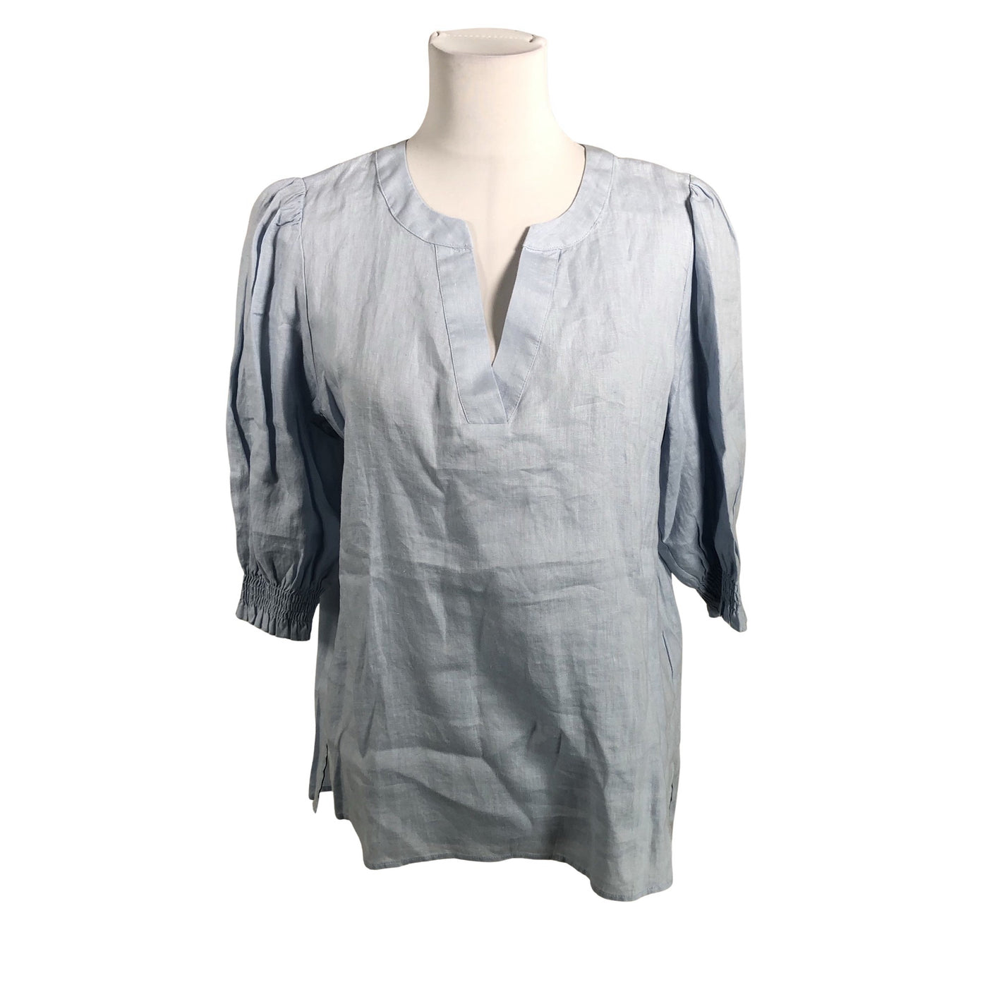 Naisten Tommy Hilfiger - Kangastunika, koko 38 - Vaaleansininen (1)