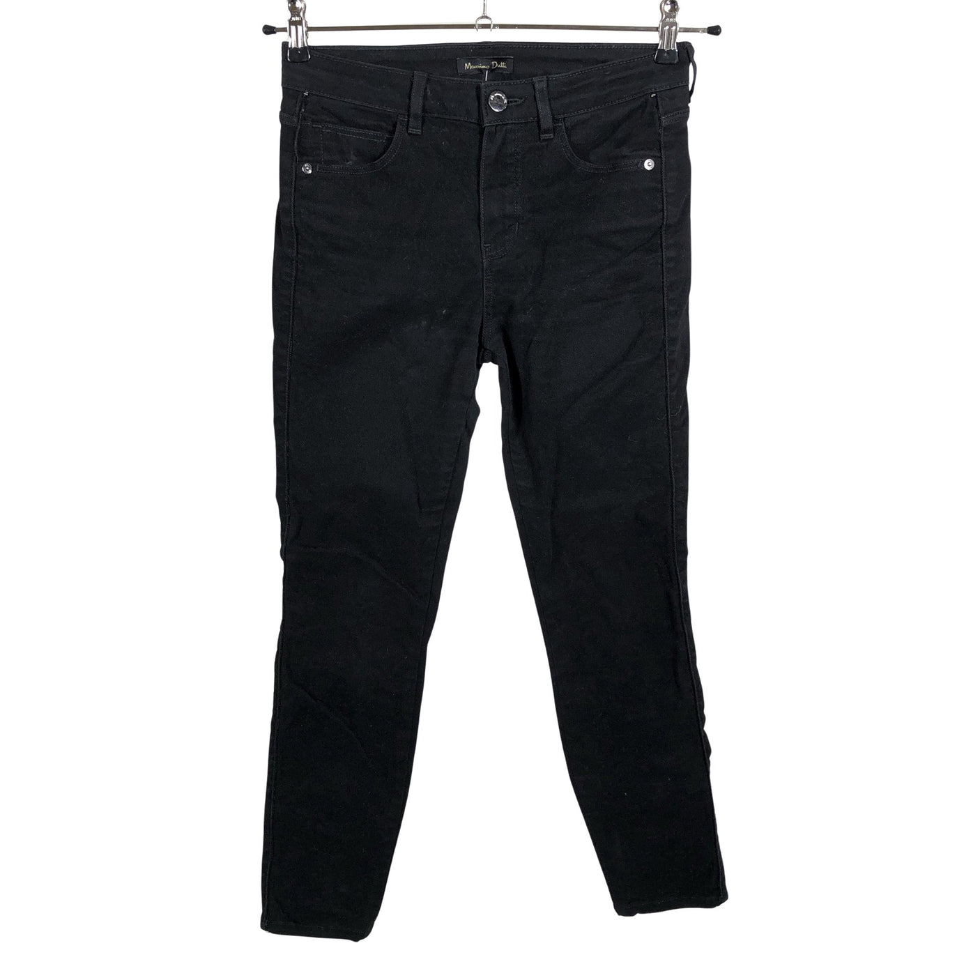 Naisten Massimo Dutti - Farkut, koko 36 - Musta (1)