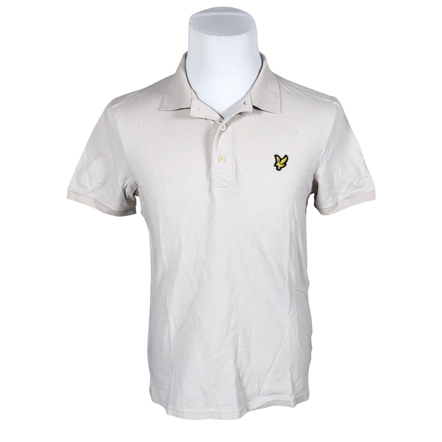 Miesten Lyle&Scott - Pikeepaita, koko M - Beige (1)