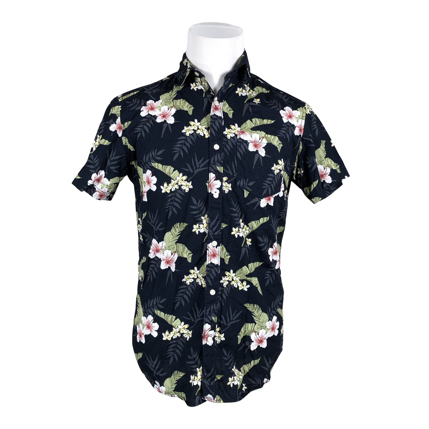 Miesten Jack & Jones - Kauluspaita, koko M - Sininen (1)