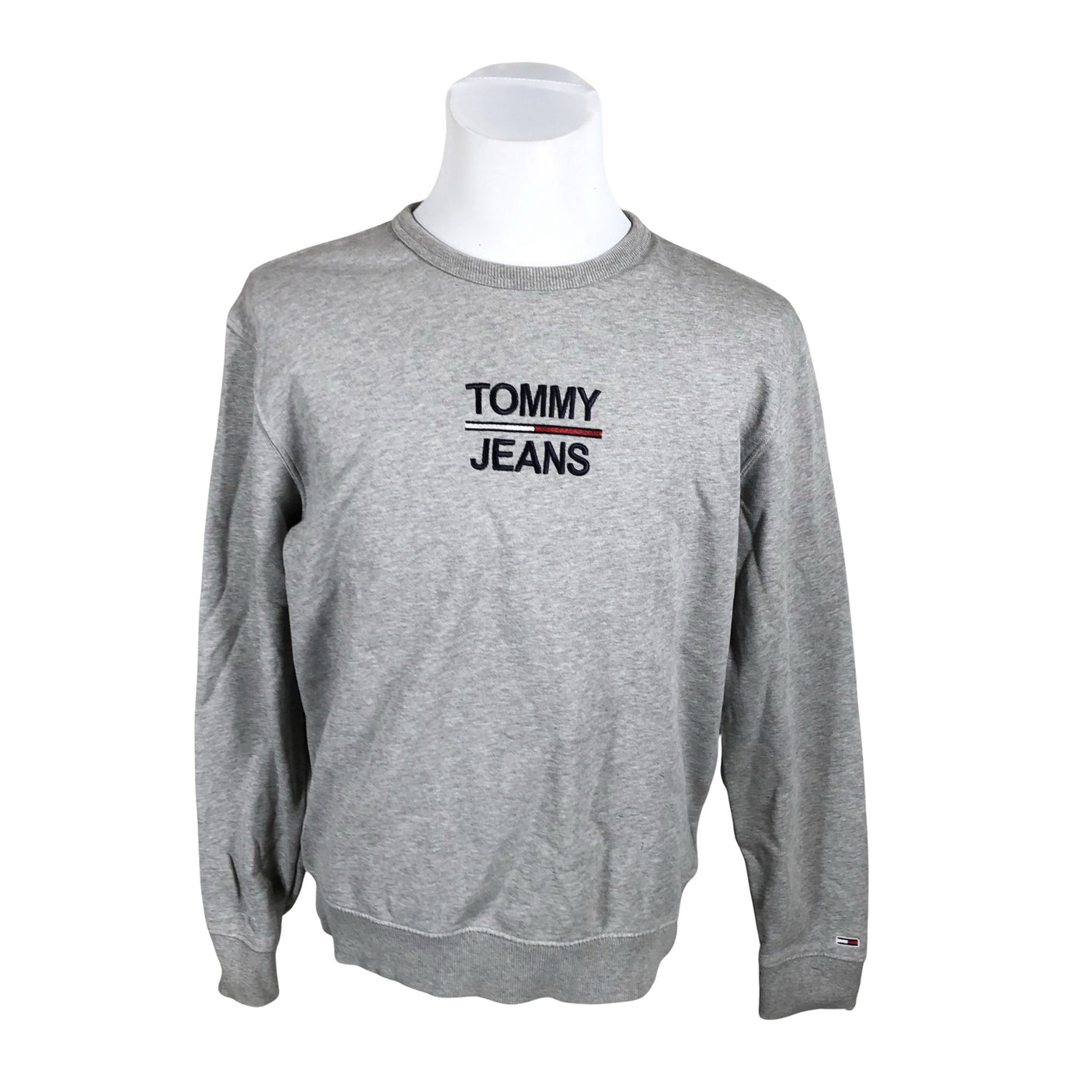 Miesten Tommy Jeans (Tommy Hilfiger) - Collegepaita, koko L - Harmaa (1)
