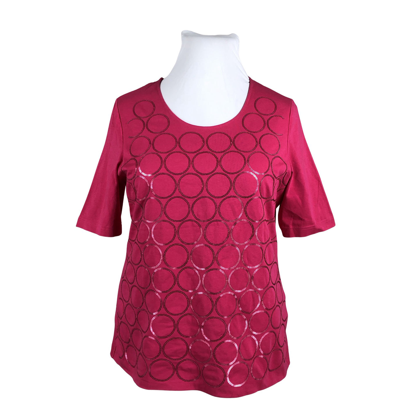 Naisten Gerry Weber - T-paita, koko 42 - Pinkki (1)