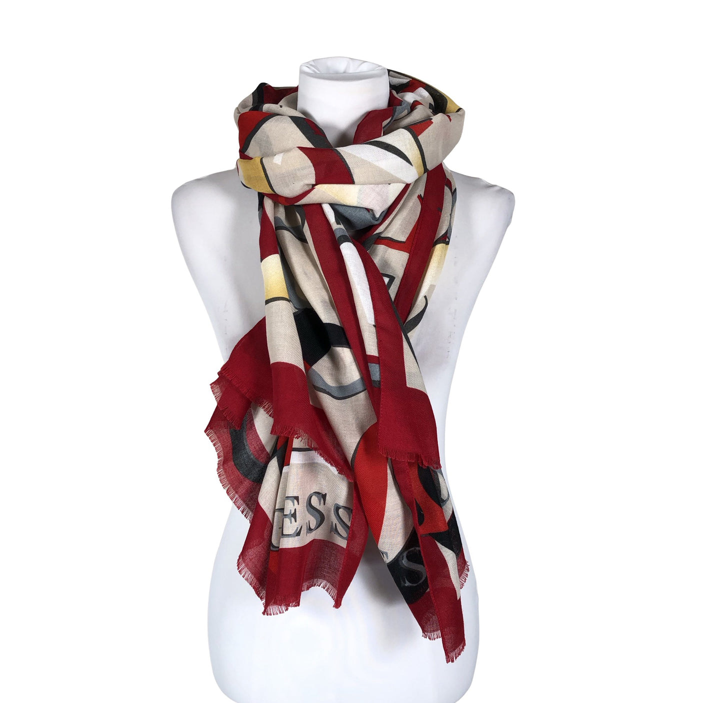 Naisten Guess - Huivi, koko Ei kokoa - Punainen (1)