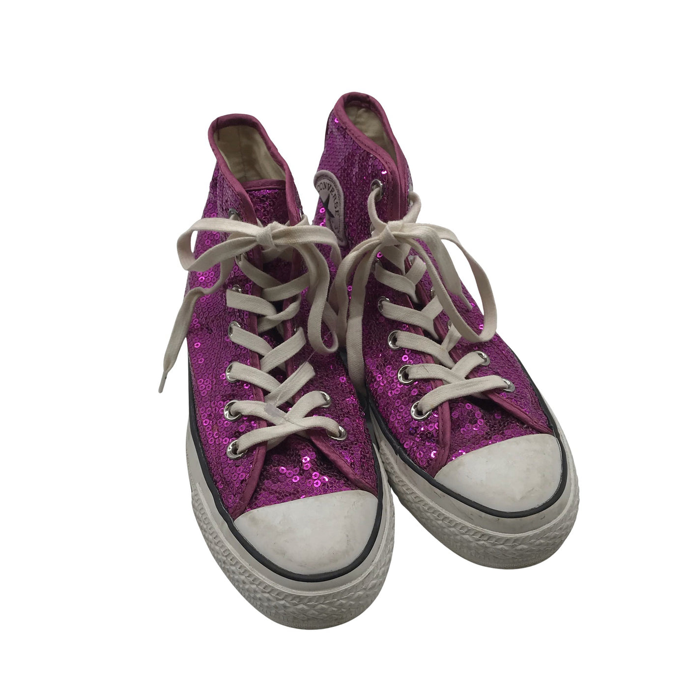 Naisten Converse - Tennarit, koko 37 - Violetti (2)