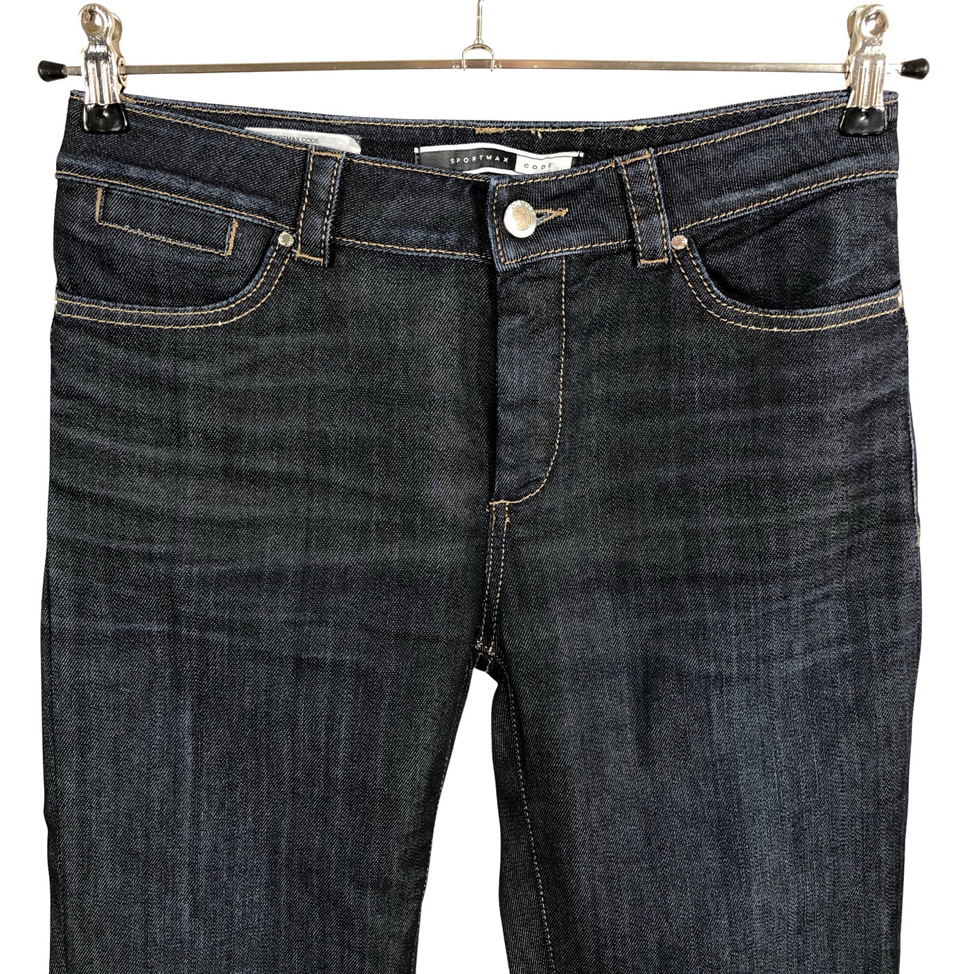 Naisten Sportmax - Farkut, koko W29 - Sininen (3)