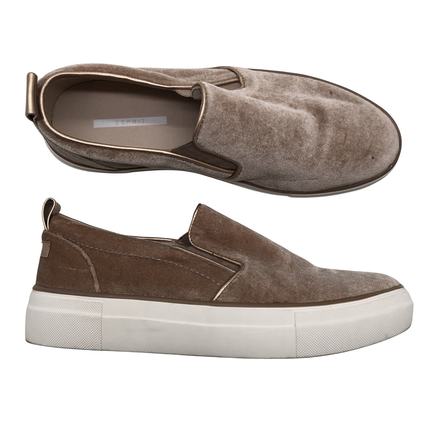 Naisten Esprit - Loaferit, koko 40 - Beige (1)