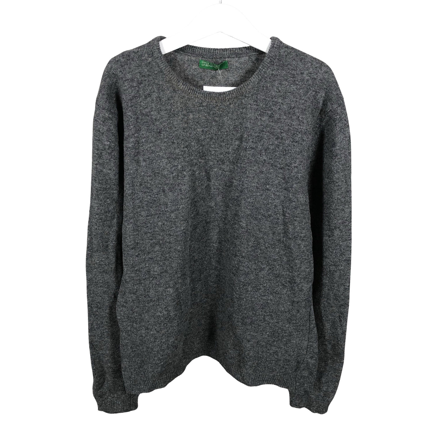 Unisex Benetton - Neulepaita, koko 122 - 128 - Harmaa (1)