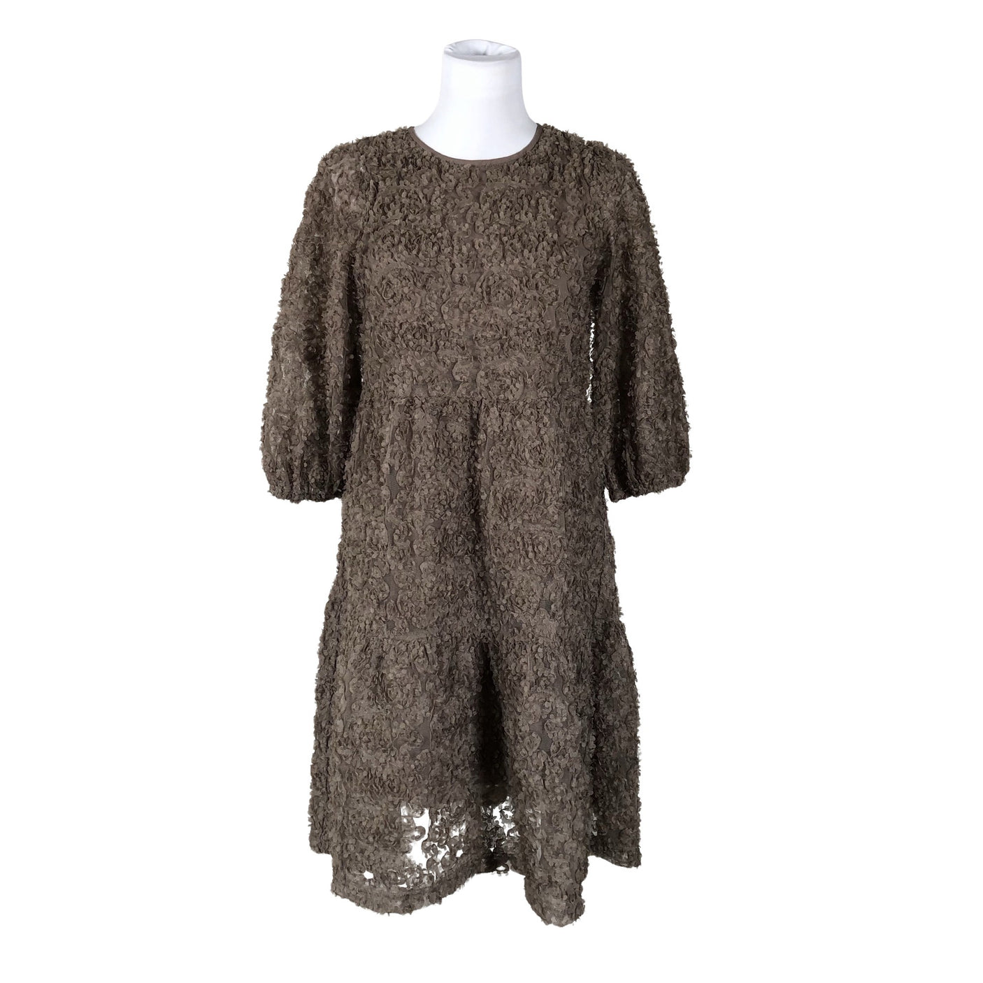 Naisten InWear - Sifonkimekko, koko 36 - Ruskea (1)