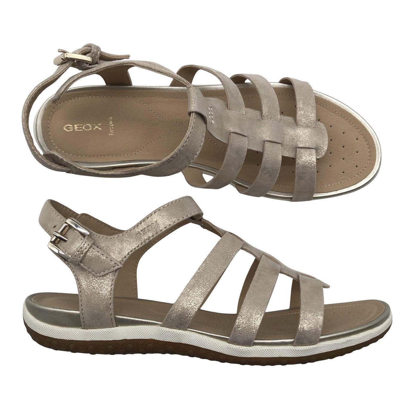 Naisten Geox - Sandaalit, koko 38 - Beige (1)