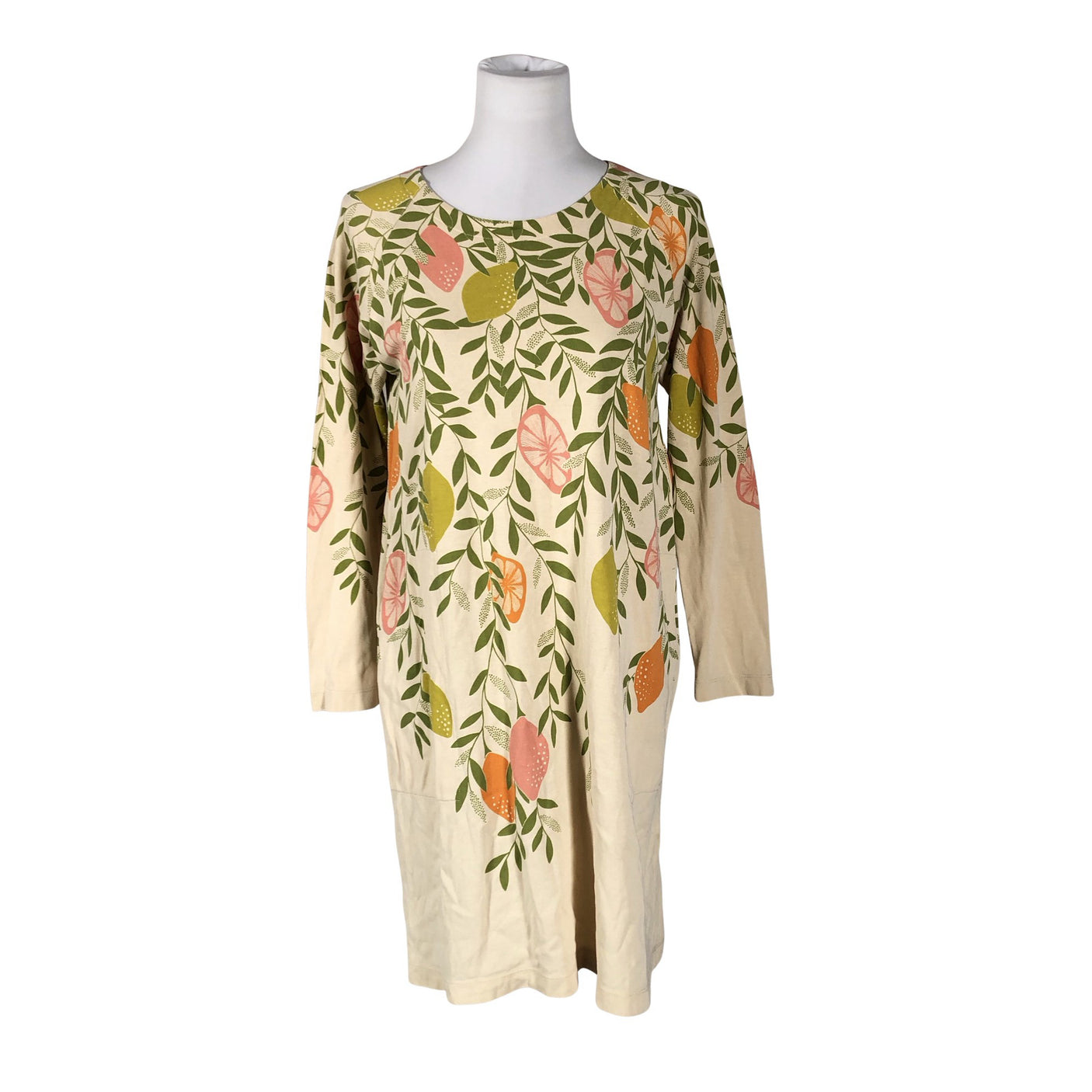 Naisten Gudrun Sjöden - Trikoomekko, koko 36 - Beige (1)