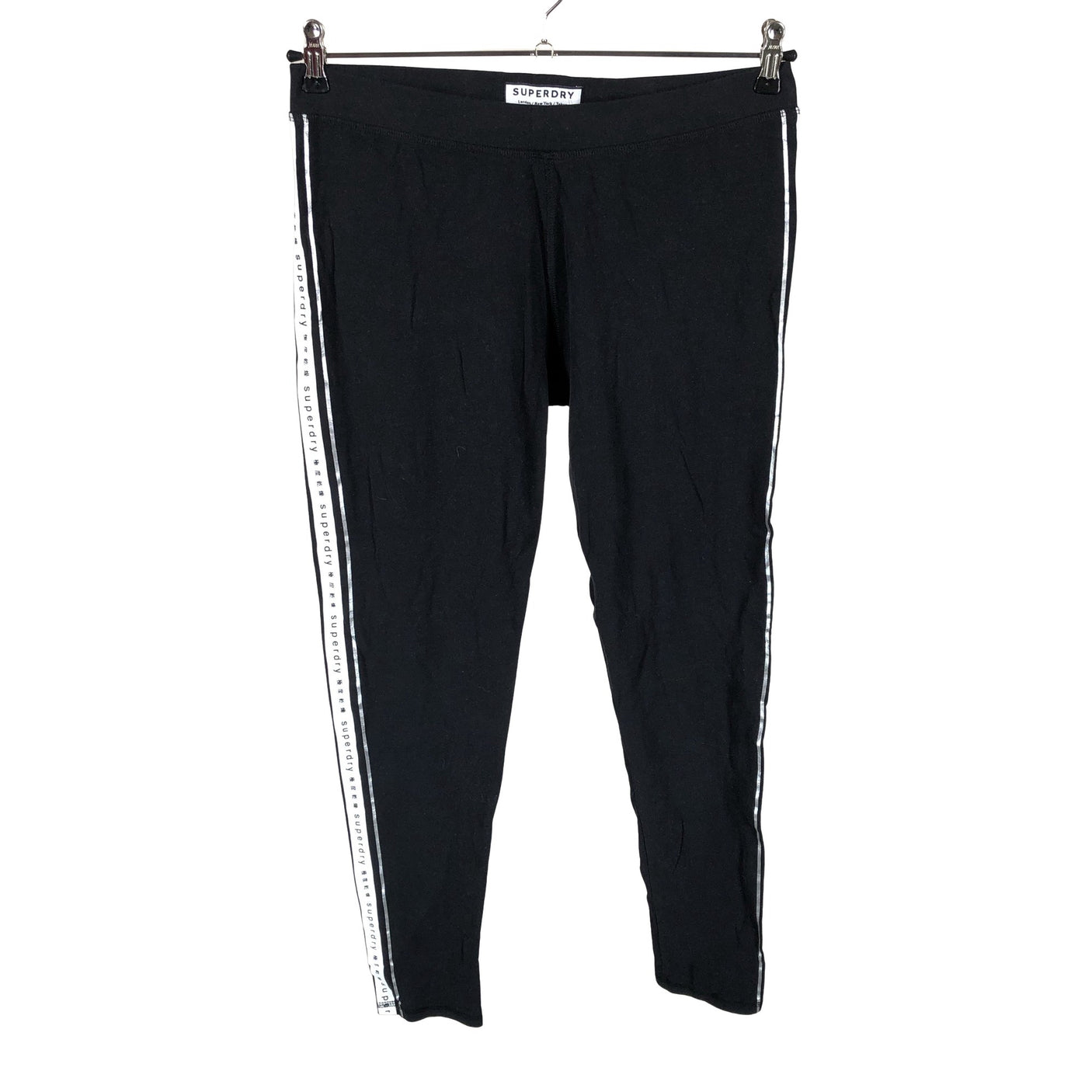 Naisten Superdry - Leggingsit, koko 42 - Musta (1)