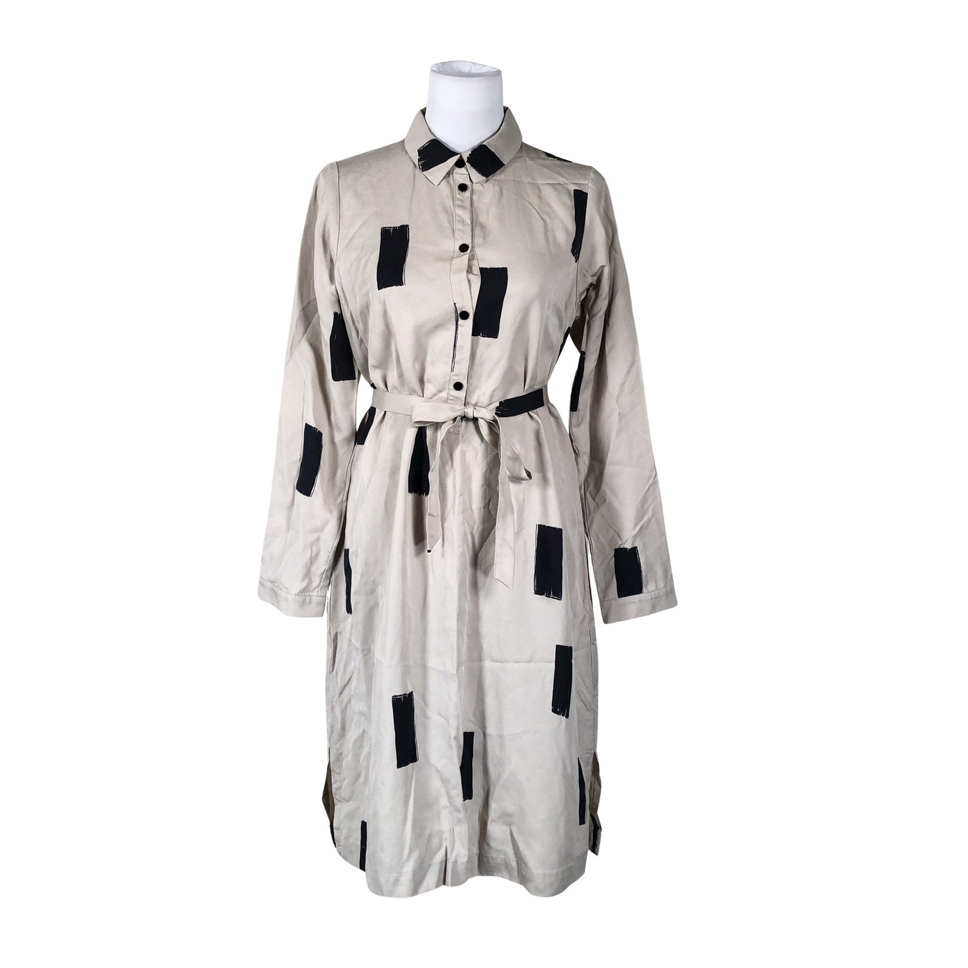 Naisten Papu - Sifonkimekko, koko 36 - Beige (1)