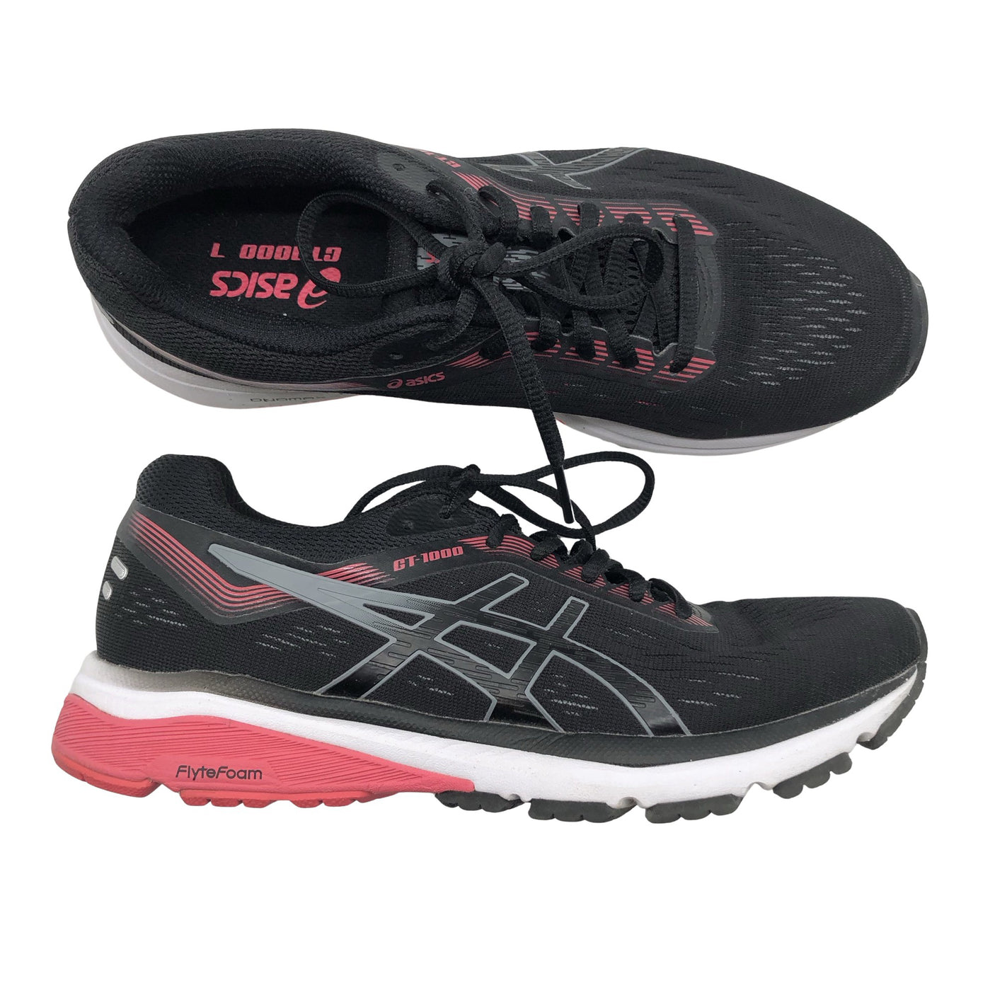 Naisten Asics - Juoksukengät, koko 39 - Musta (1)