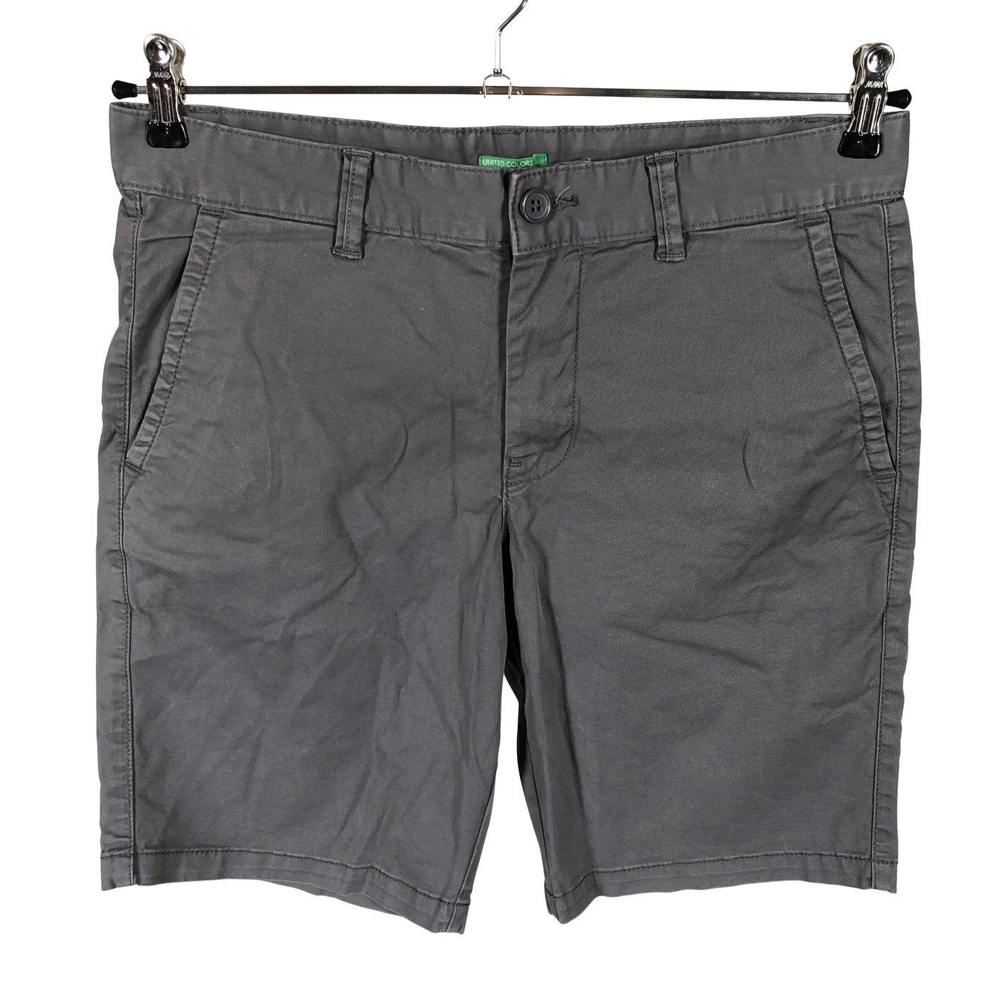 Naisten Benetton - Shortsit, koko 40 - Harmaa (1)