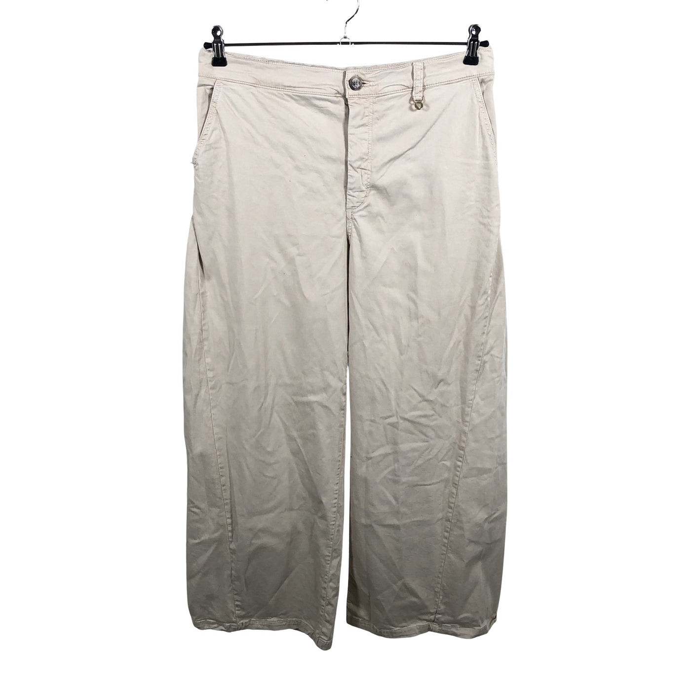 Naisten Mos Mosh - Kangashousut, koko W30 - Beige (1)