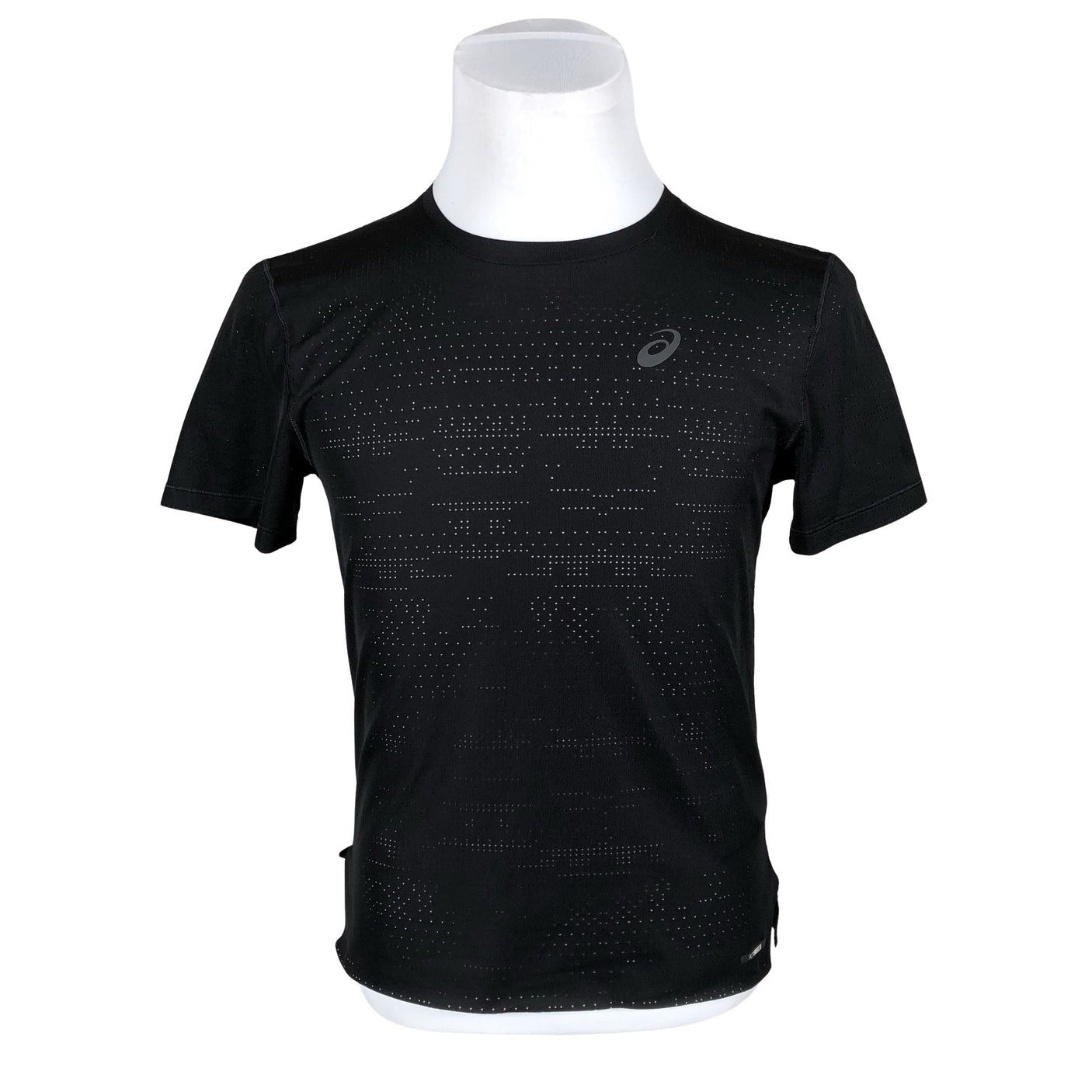 Miesten Asics - Urheilupaita, lyhyet hihat, koko S - Musta (1)