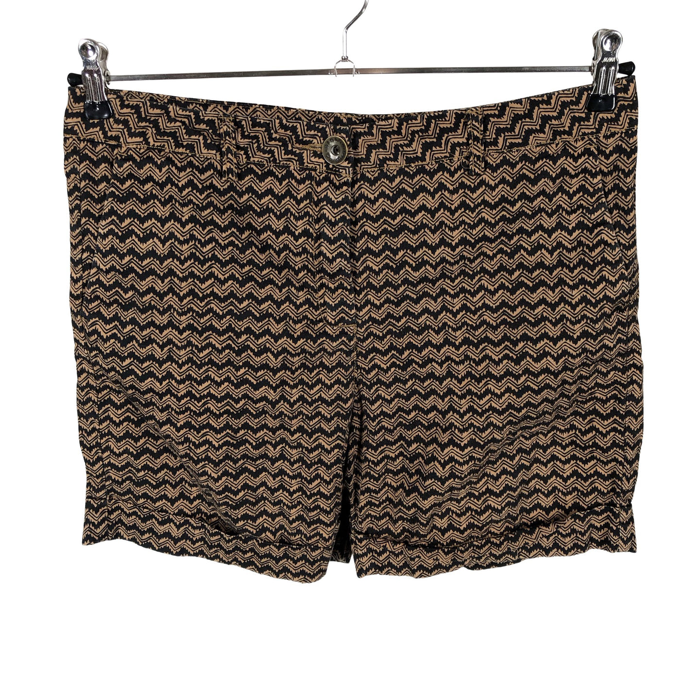 Naisten Sisley - Shortsit, koko 36 - Ruskea (1)