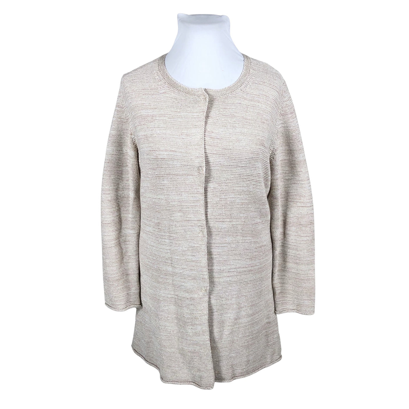 Naisten Crazy Wool - Neuletakki, koko 44 - Beige (1)