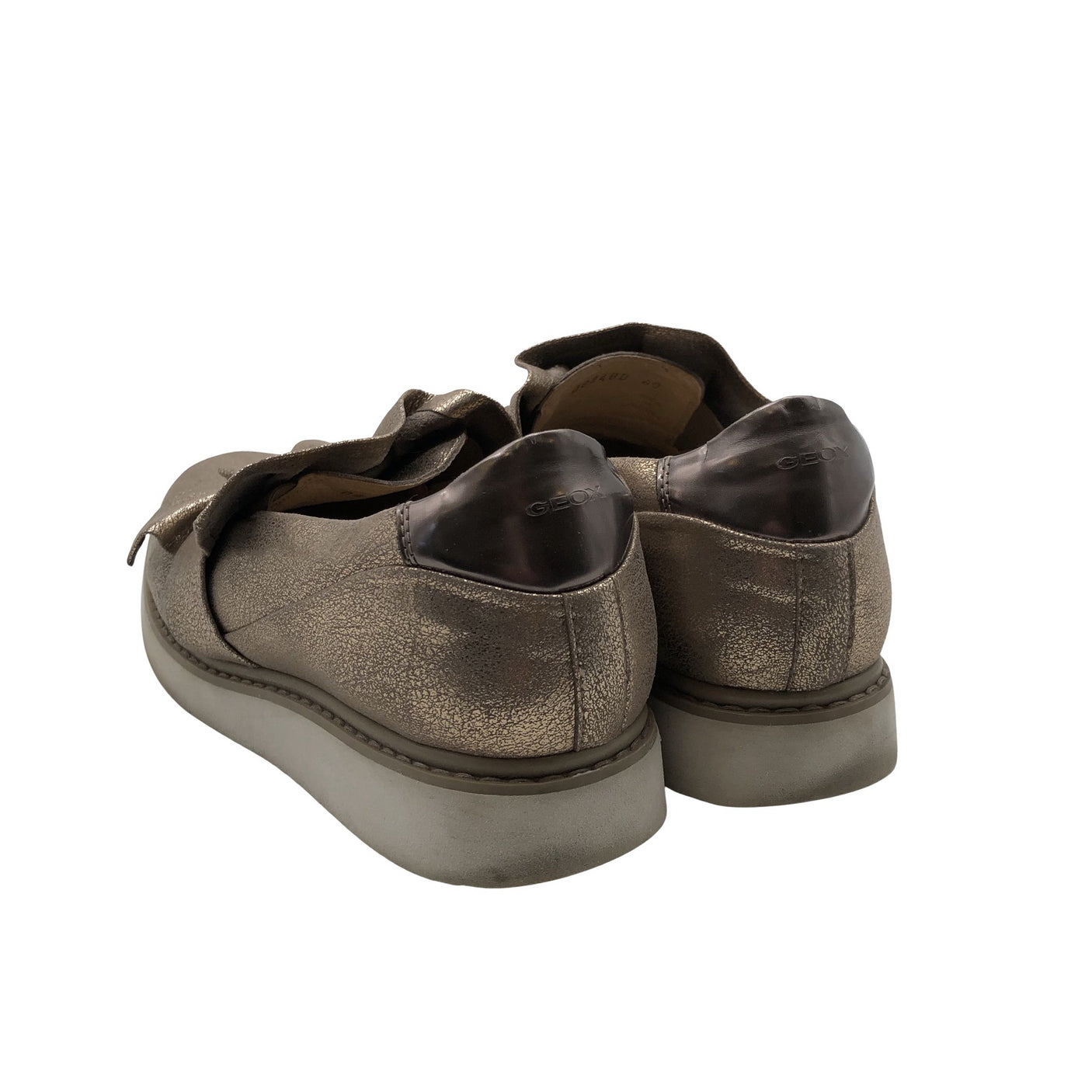 Naisten Geox - Loaferit, koko 40 - Kulta (2)