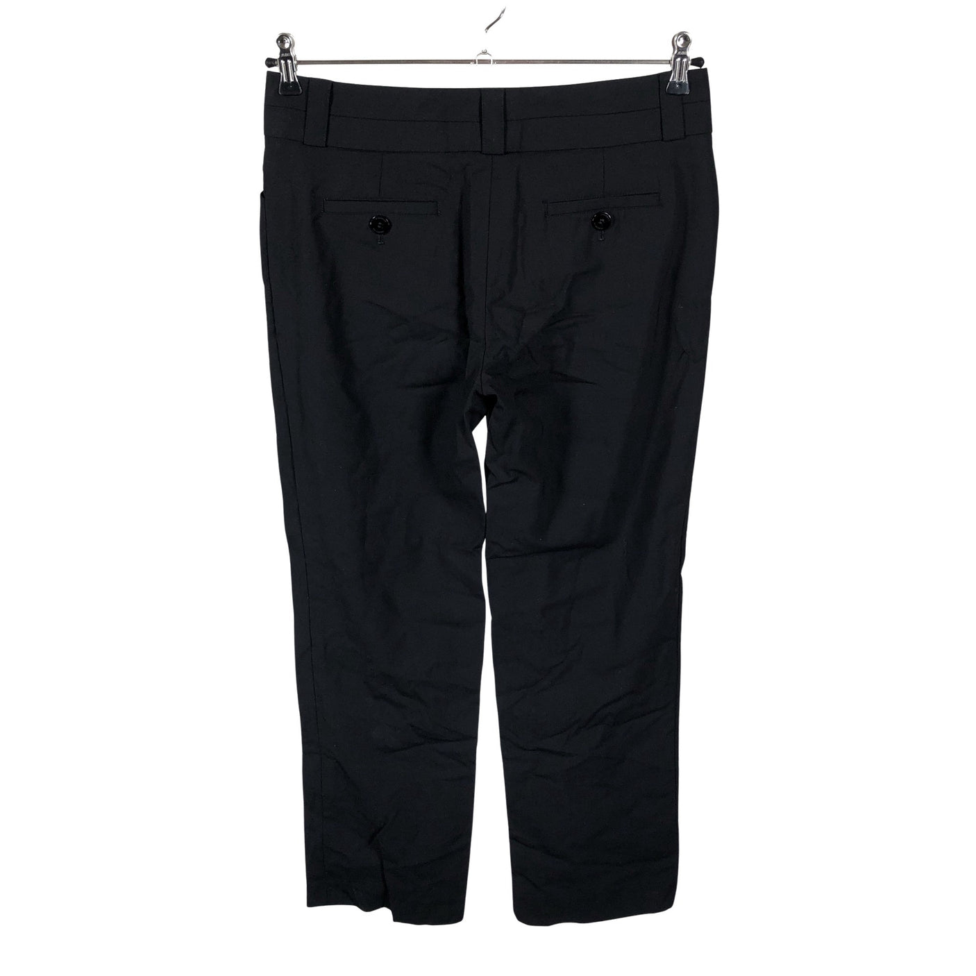 Naisten Burberry - Suorat housut, koko 38 - Musta (2)