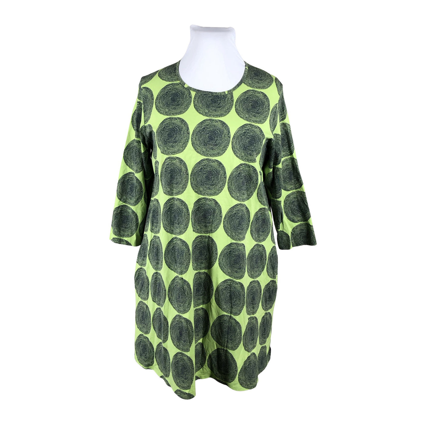 Naisten Marimekko - Trikoomekko, koko 42 - Vihreä (1)