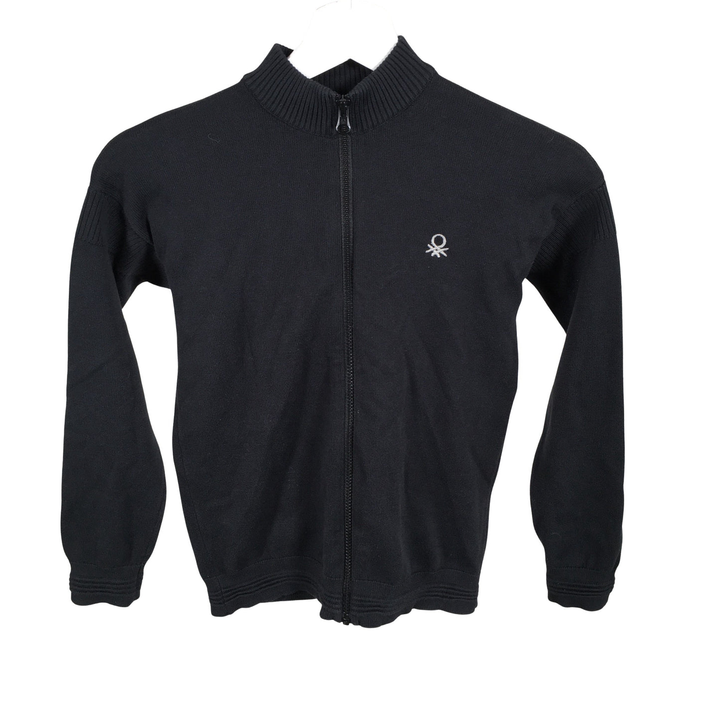 Unisex Benetton - Neuletakki, koko 158 - 164 - Musta (1)