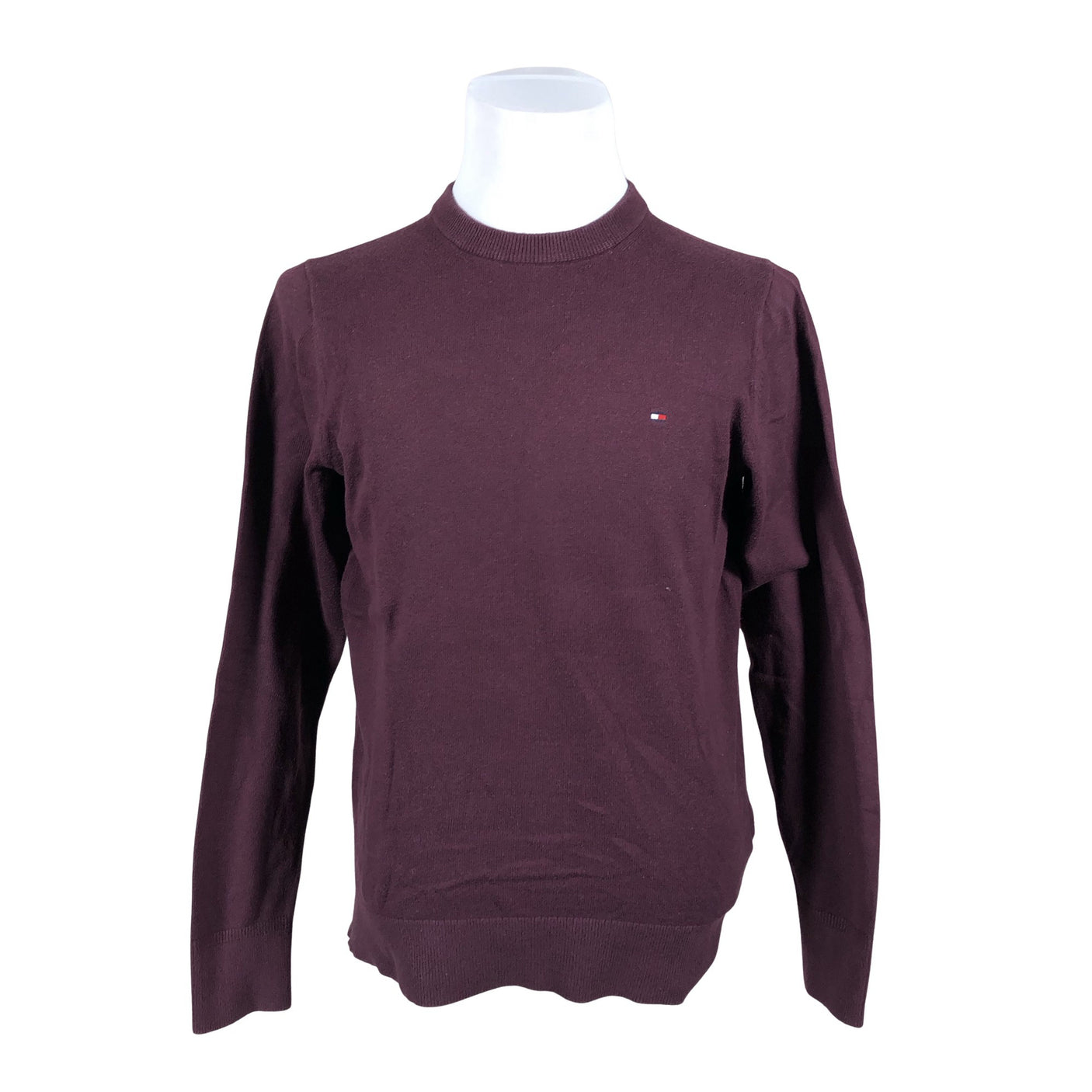 Miesten Tommy Hilfiger - Neulepaita, koko S - Viininpunainen (1)