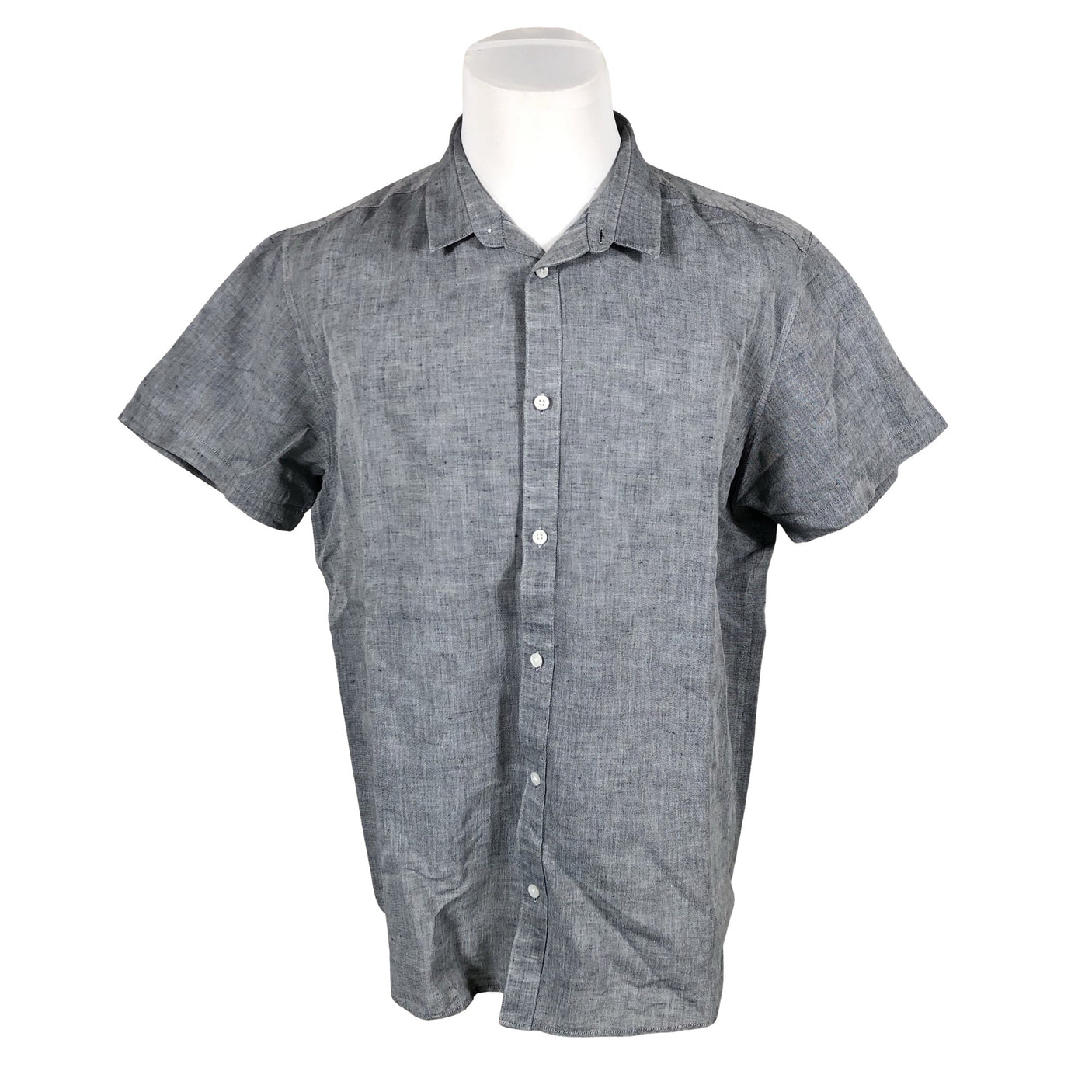 Miesten Selected - Kauluspaita, koko L - Harmaa (1)
