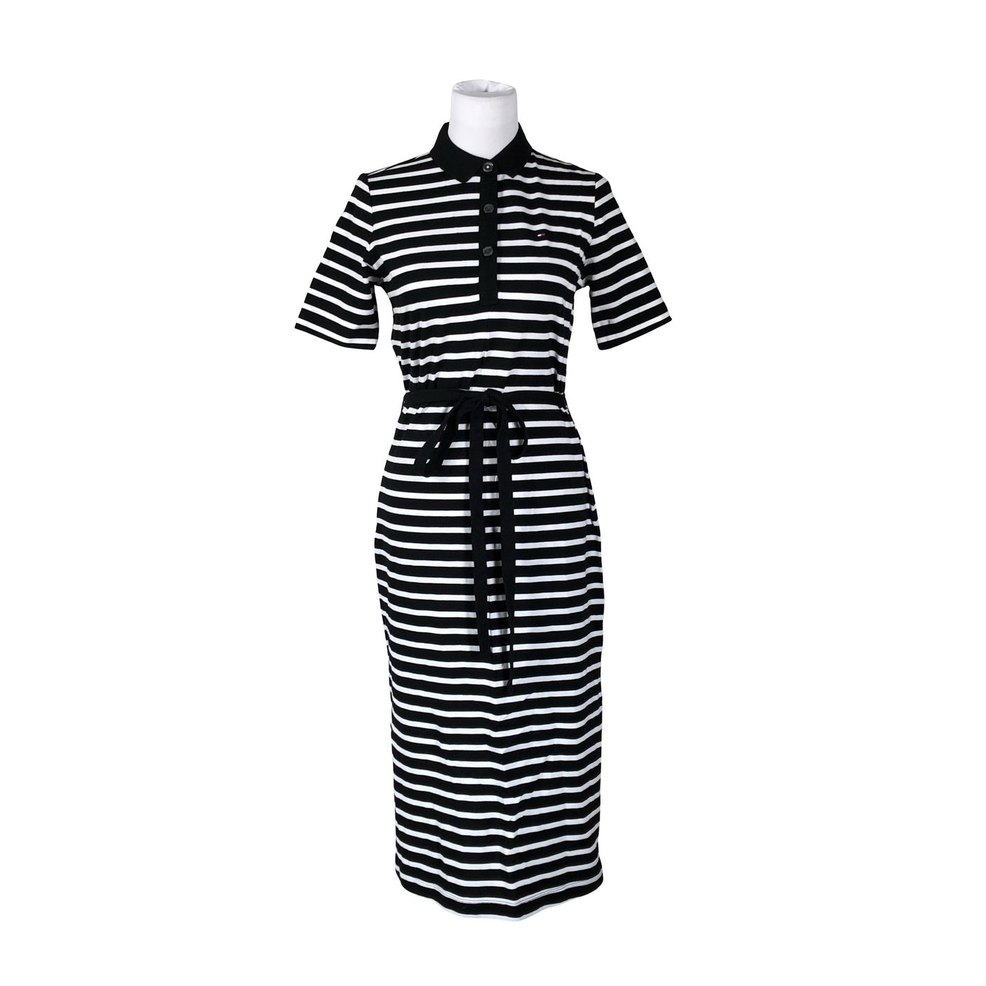 Naisten Tommy Hilfiger - Pikeemekko, koko 38 - Musta (1)
