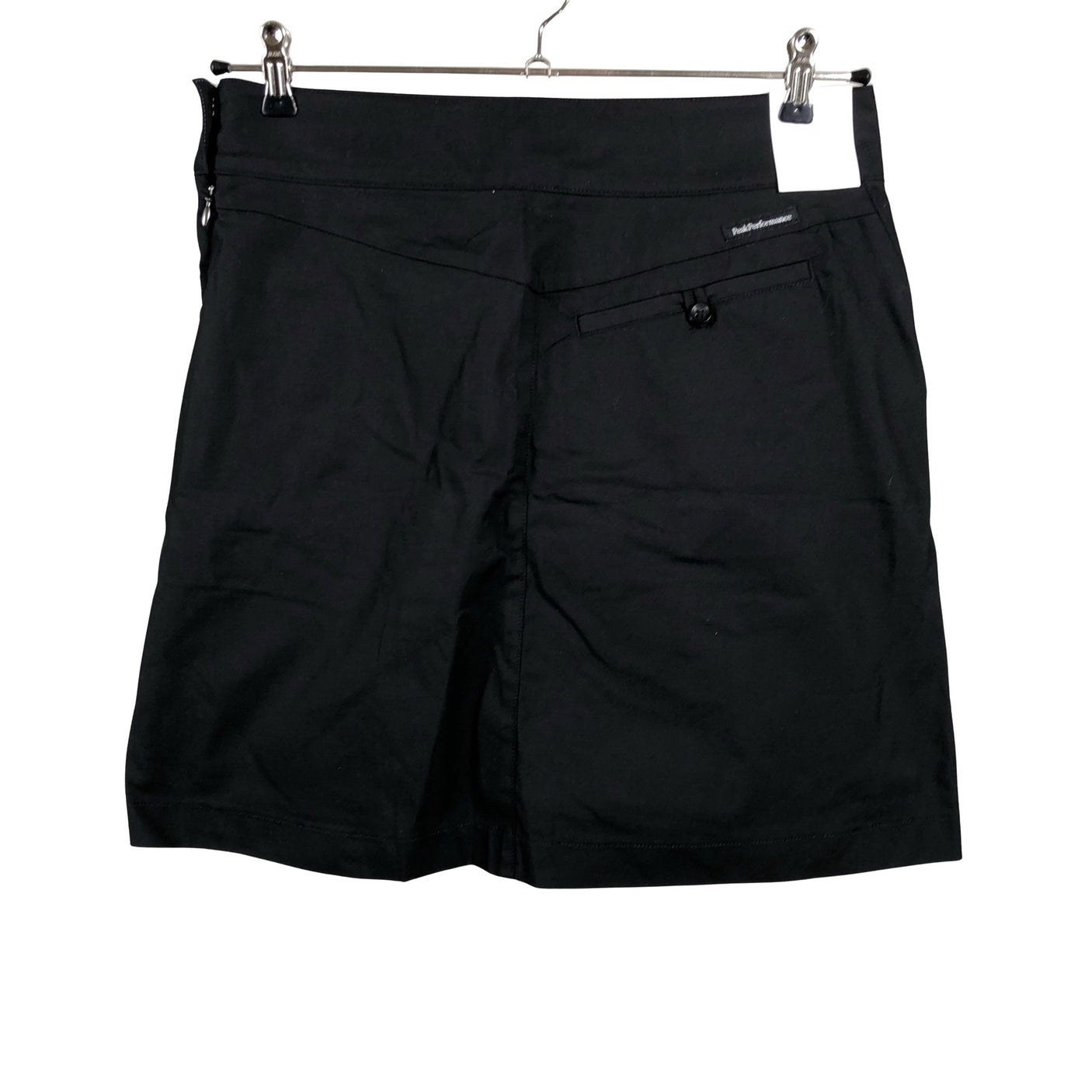 Naisten Peak Performance - Urheilushortsihame, koko 38 - Musta (2)