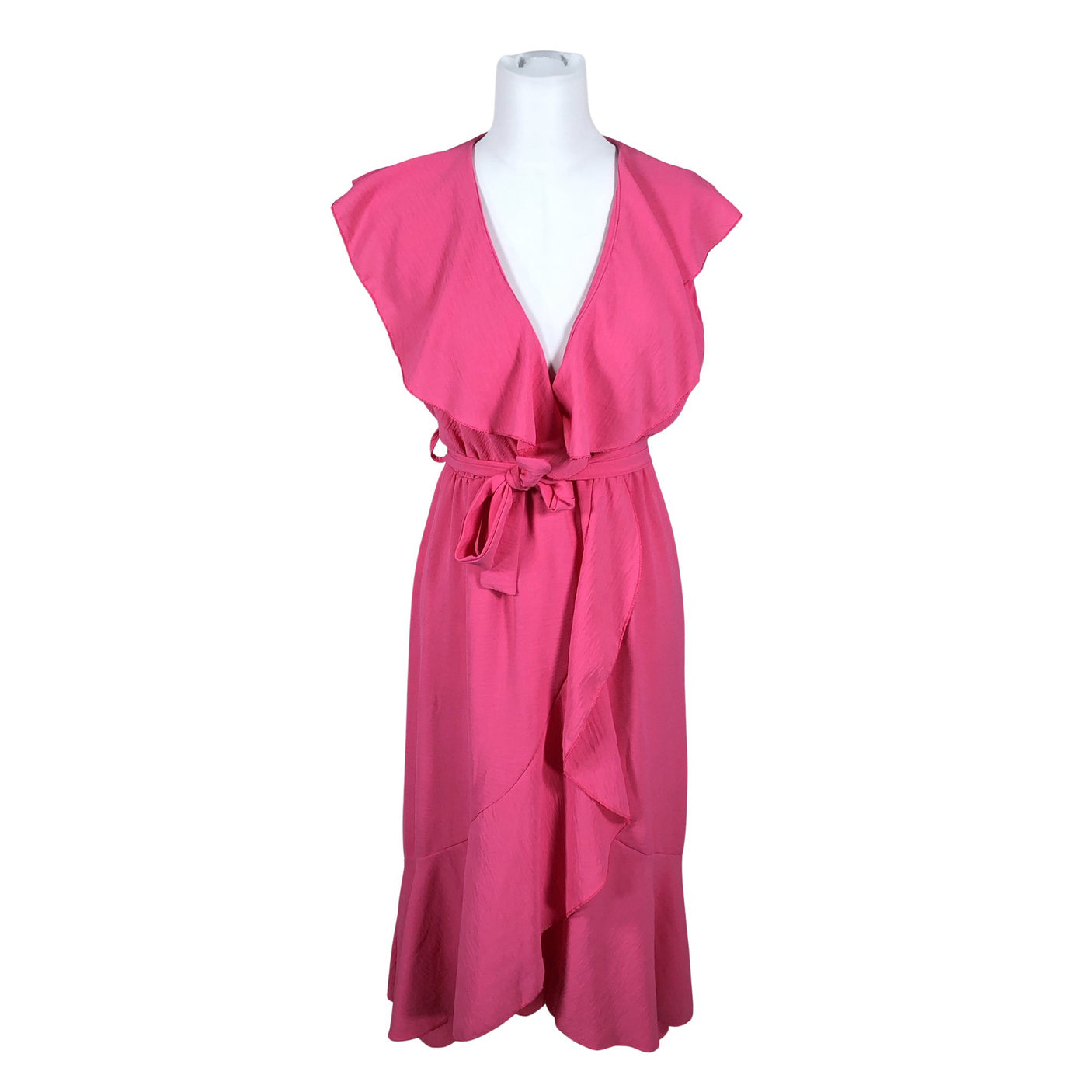 Naisten New Collection - Sifonkimekko, koko 38 - Pinkki (1)