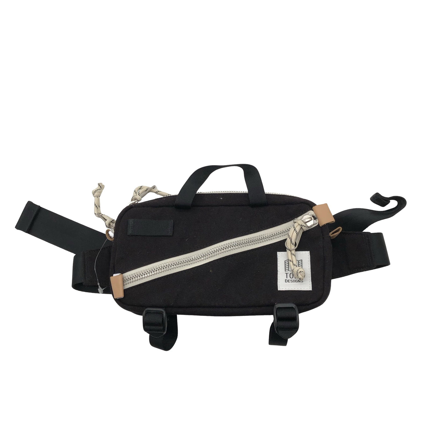 Naisten Topo Designs - Olkalaukku, koko Mini - Musta (1)