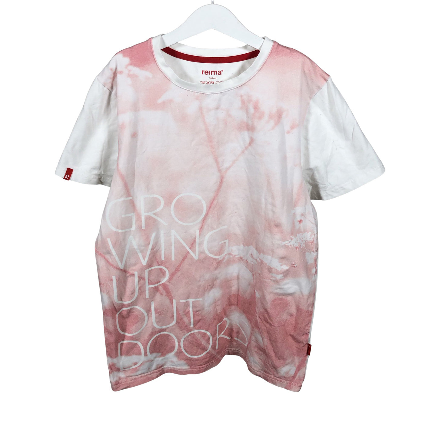 Unisex Reima - T-paita, koko 134 - 140 - Valkoinen (1)