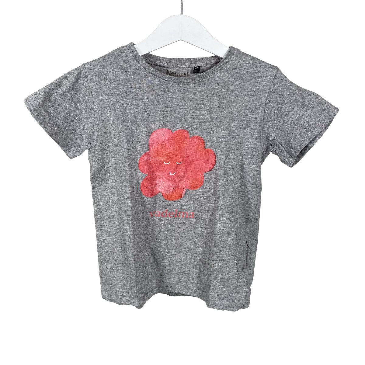 Unisex Neutral - T-paita, koko 104 - 110 - Harmaa (1)