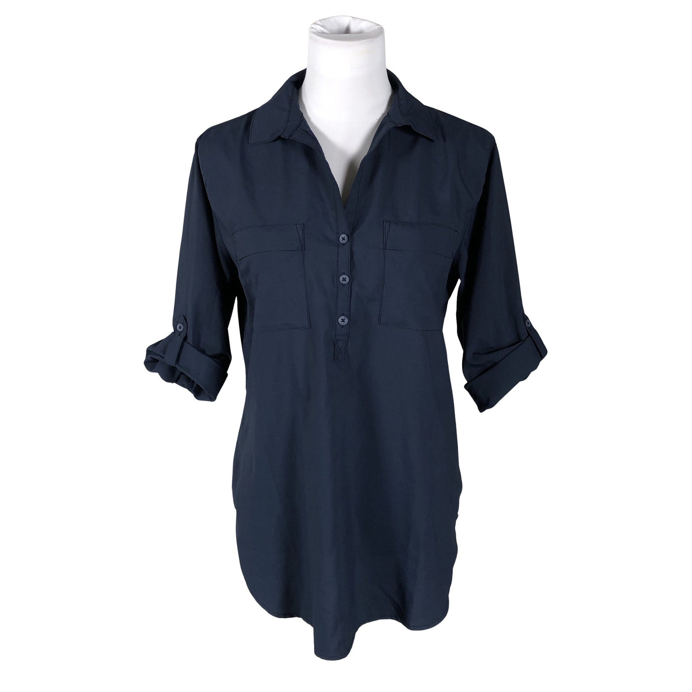 Naisten Royal Robbins - Urheilupaita, pitkät hihat, koko 38 - Sininen (1)