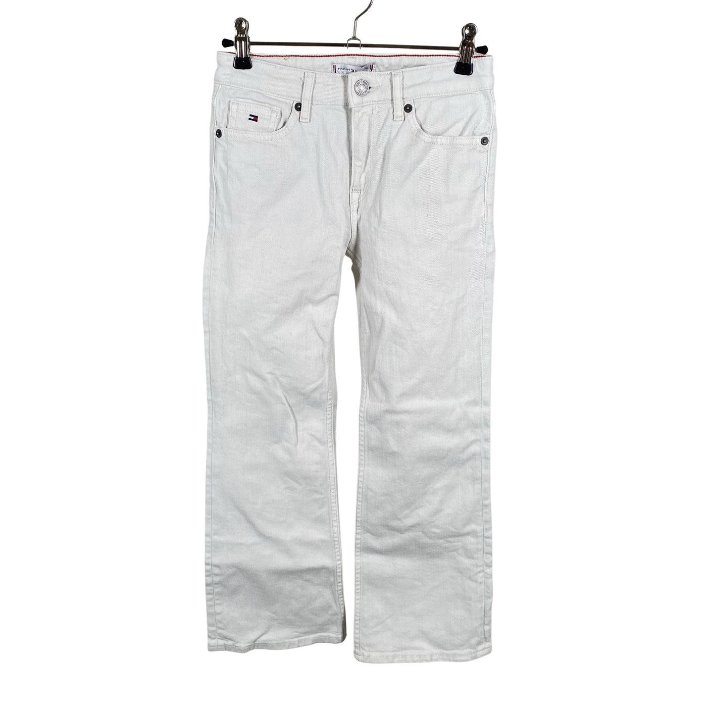 Tyttöjen Tommy Hilfiger - Farkut, koko 134 - 140 - Valkoinen (1)
