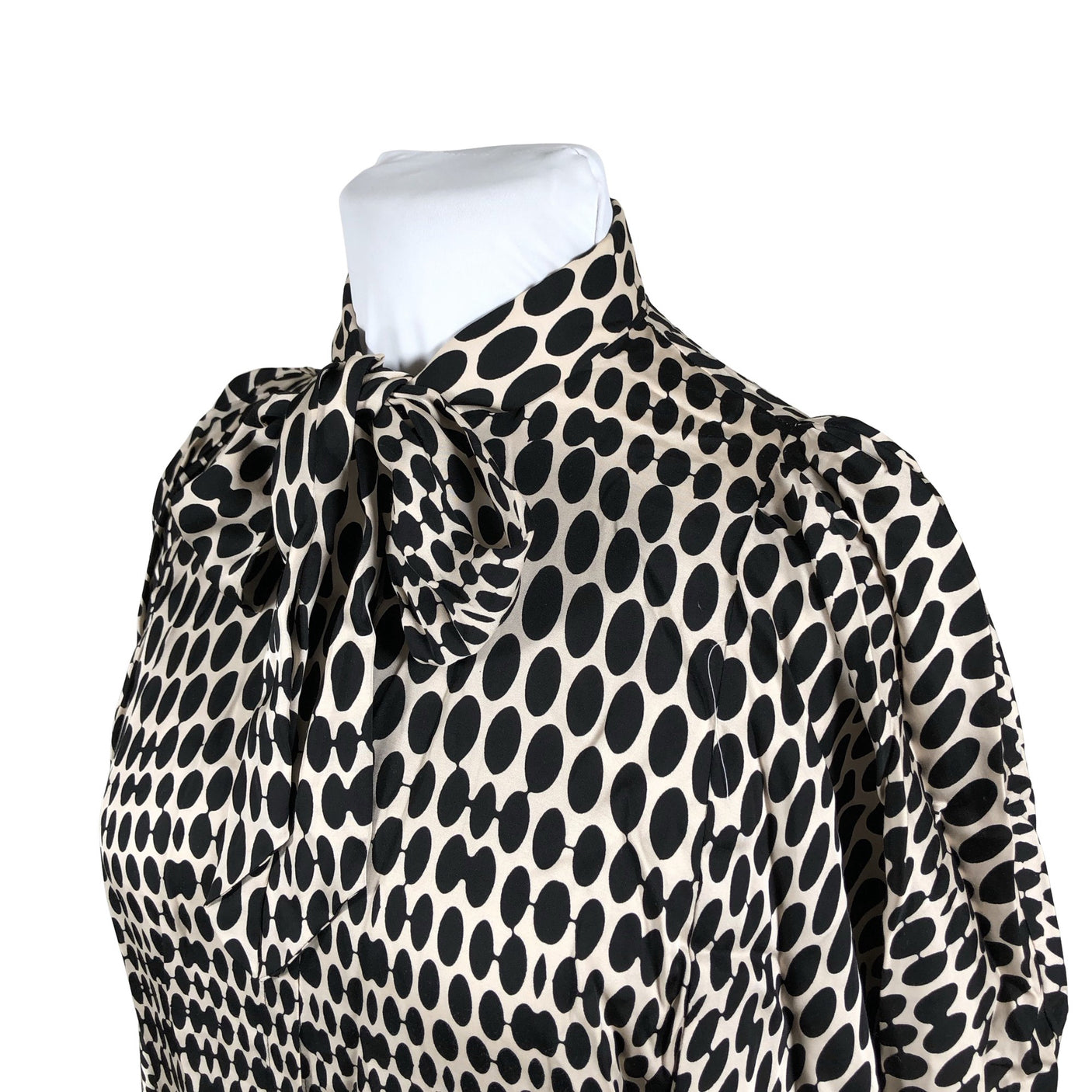 Naisten Tara Jarmon - Sifonkimekko, koko 42 - Beige (3)