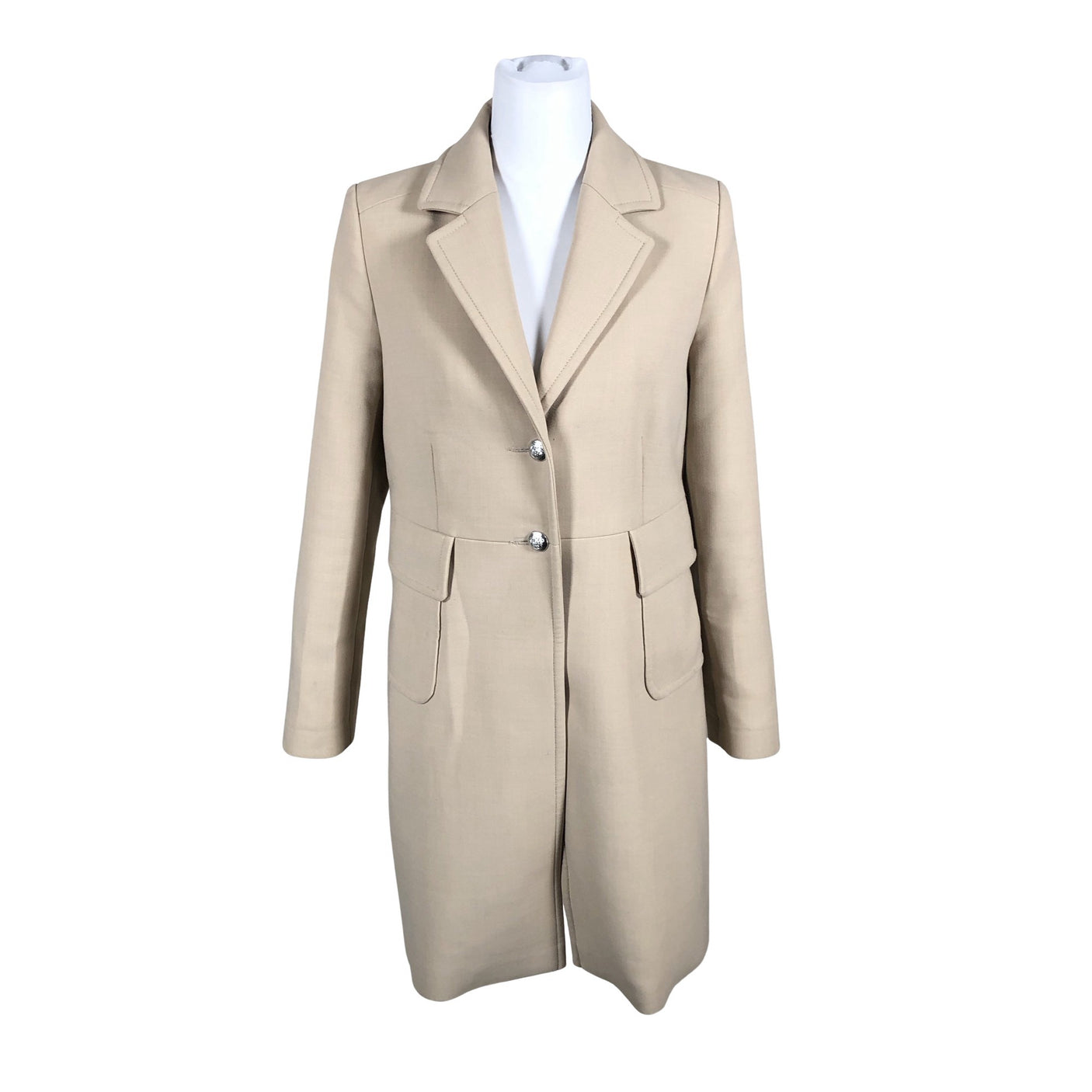 Naisten Andiata - Villakangastakki, koko 38 - Beige (1)