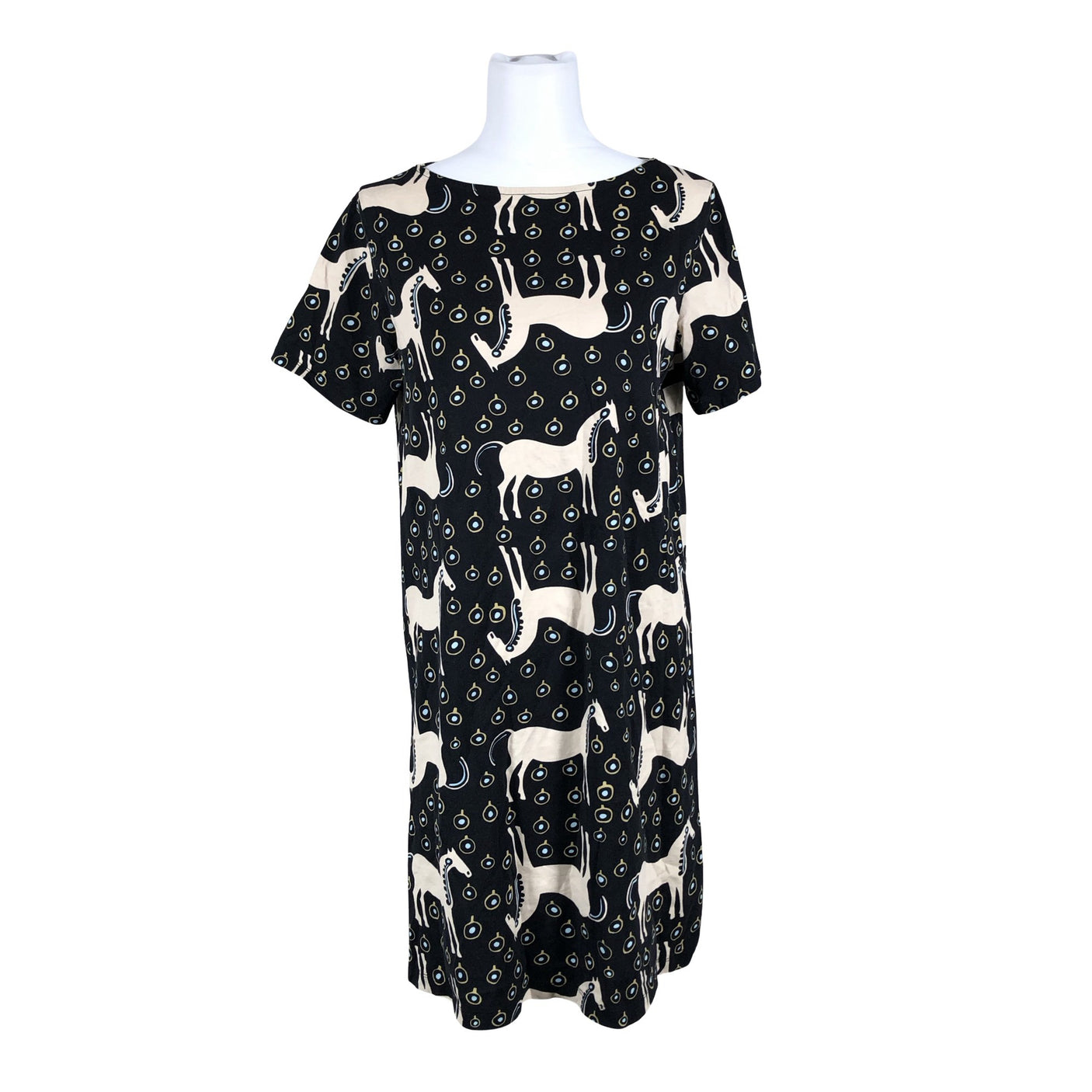 Naisten Marimekko - Trikoomekko, koko 40 - Musta (1)