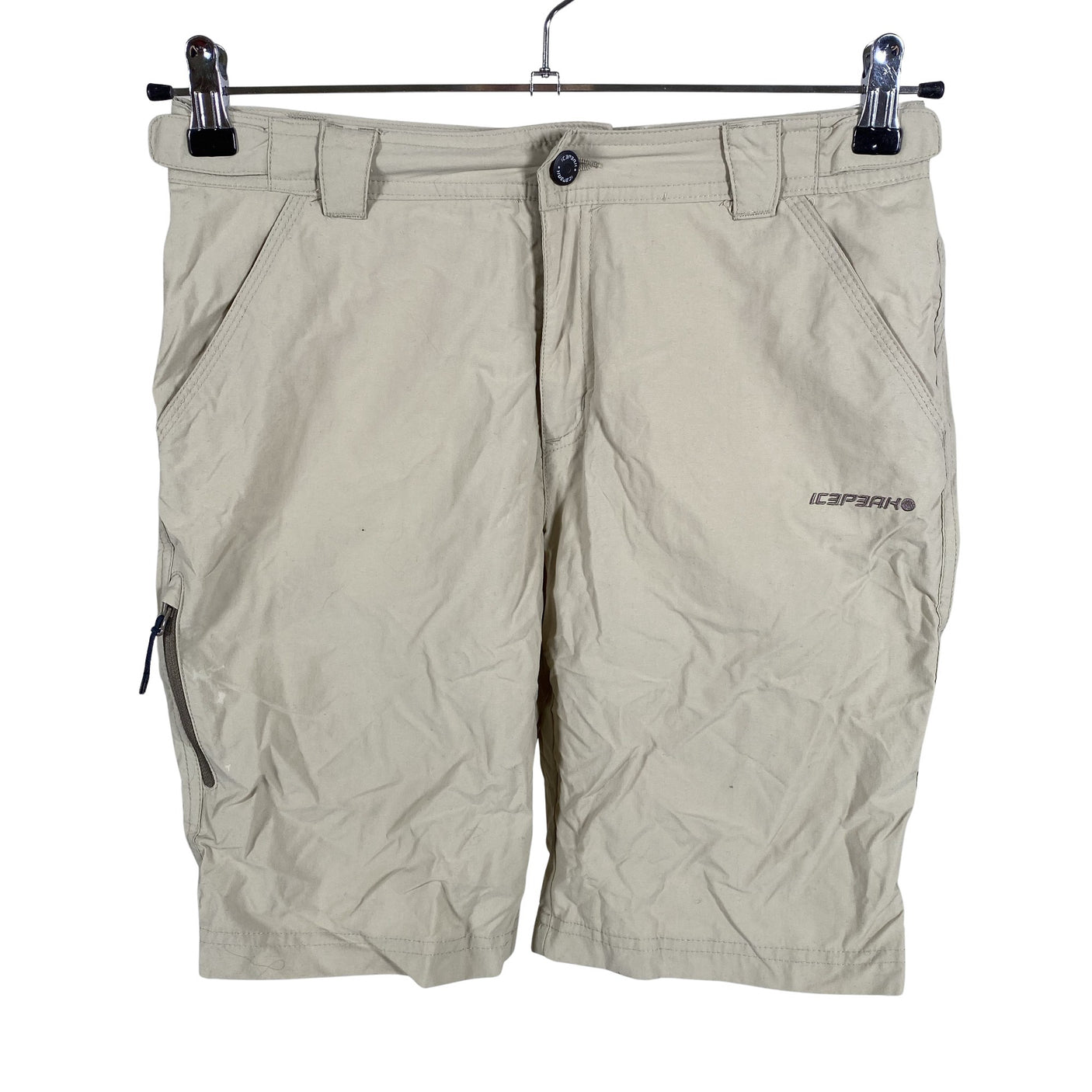 Naisten Icepeak - Urheilushortsit, koko 36 - Beige (1)
