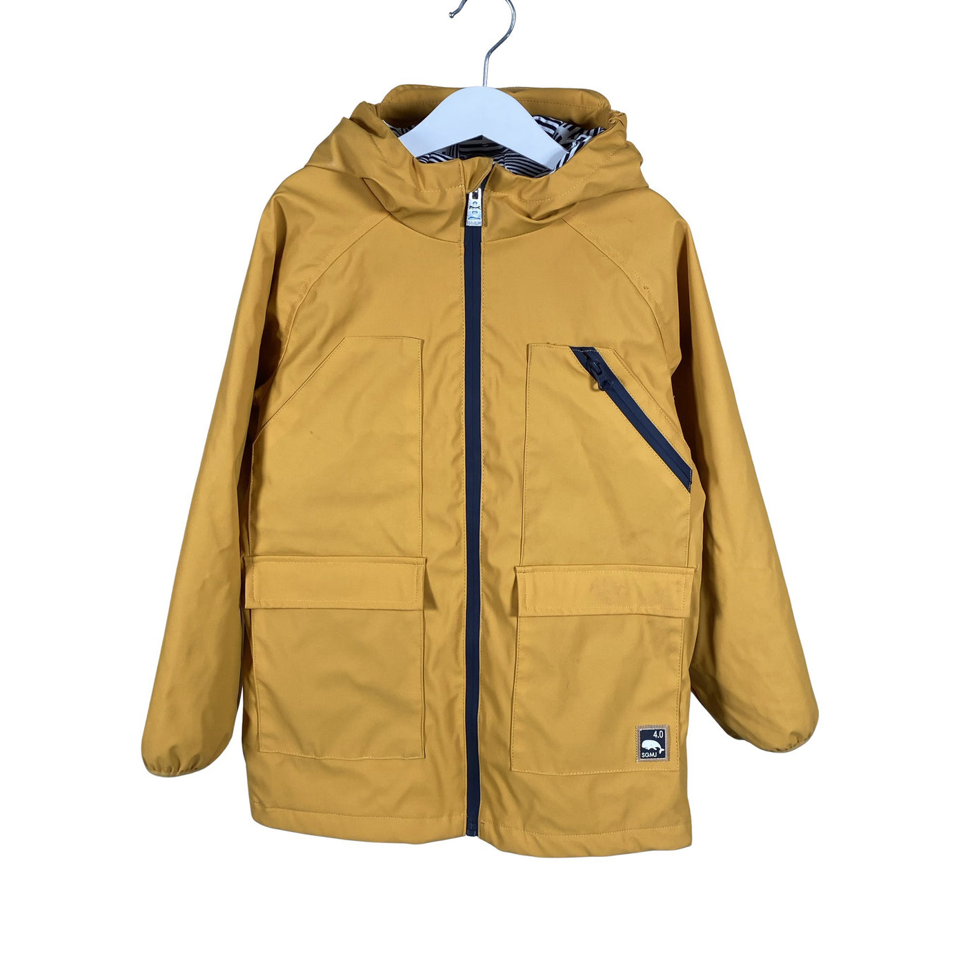 Unisex Sergent Major - Sadetakki, koko 122 - 128 - Keltainen (1)