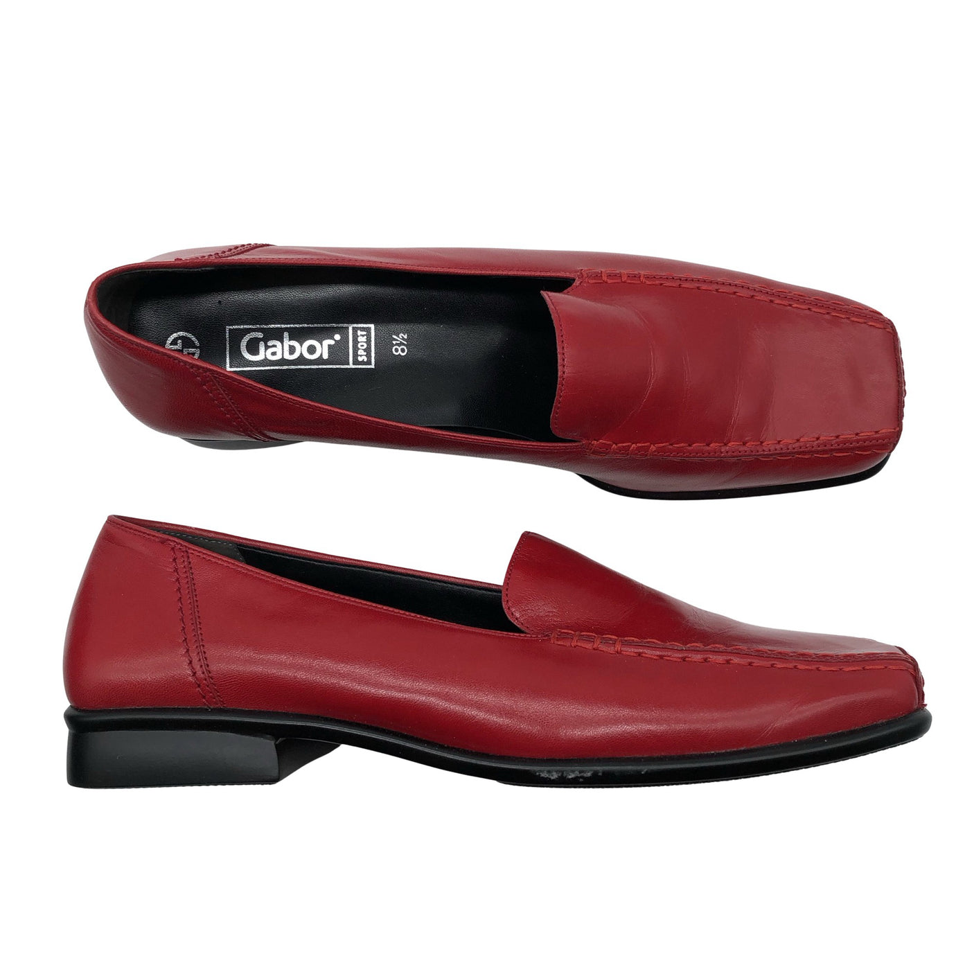 Naisten Gabor - Loaferit, koko 42 - Punainen (1)