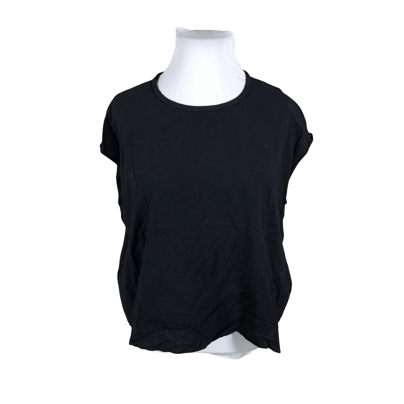 Naisten The Shirt Factory - T-paita, koko 44 - Musta (1)