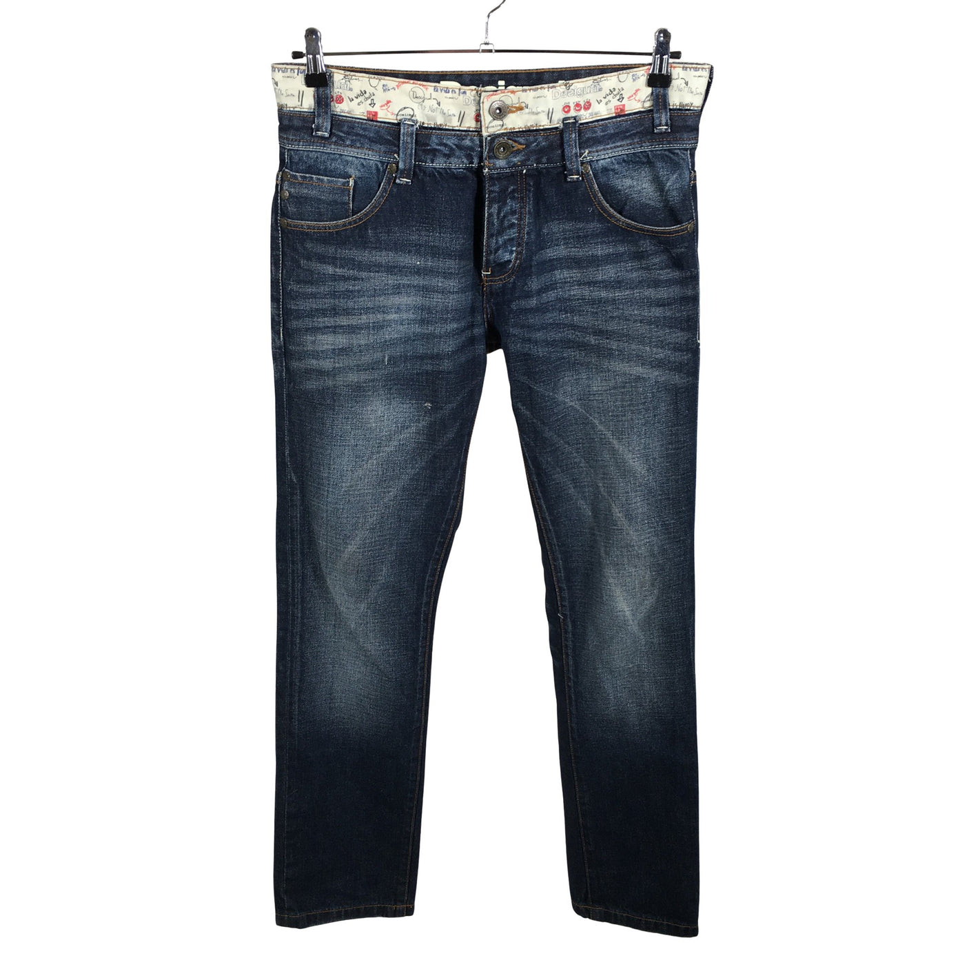 Miesten Desigual - Farkut, koko W32 - Sininen (1)