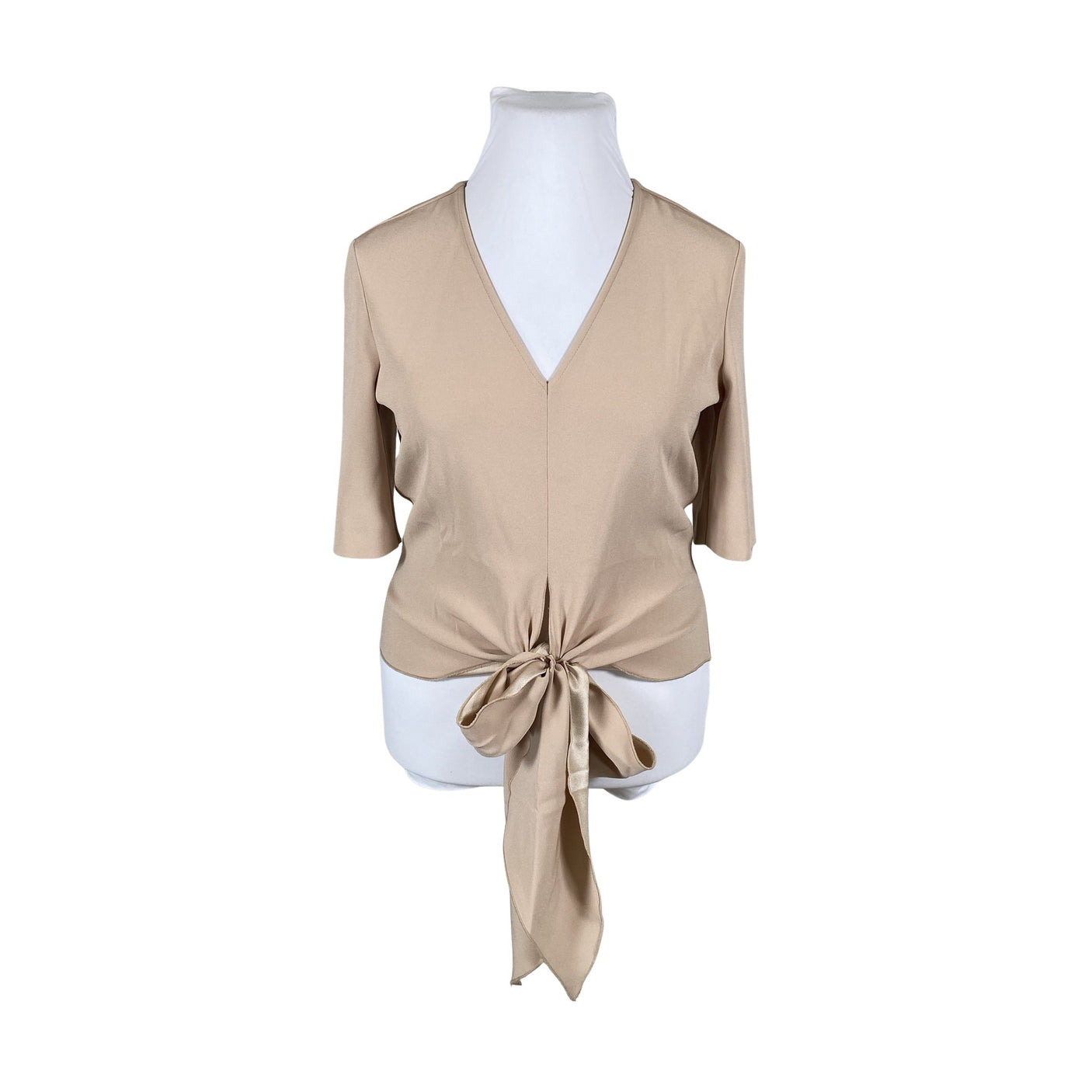 Naisten Andiata - Lyhythihainen pusero, koko 42 - Beige (1)