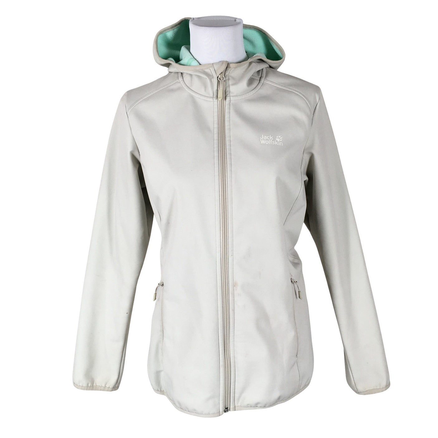 Naisten Jack Wolfskin - Softshell-takki, koko 38 - Harmaa (1)