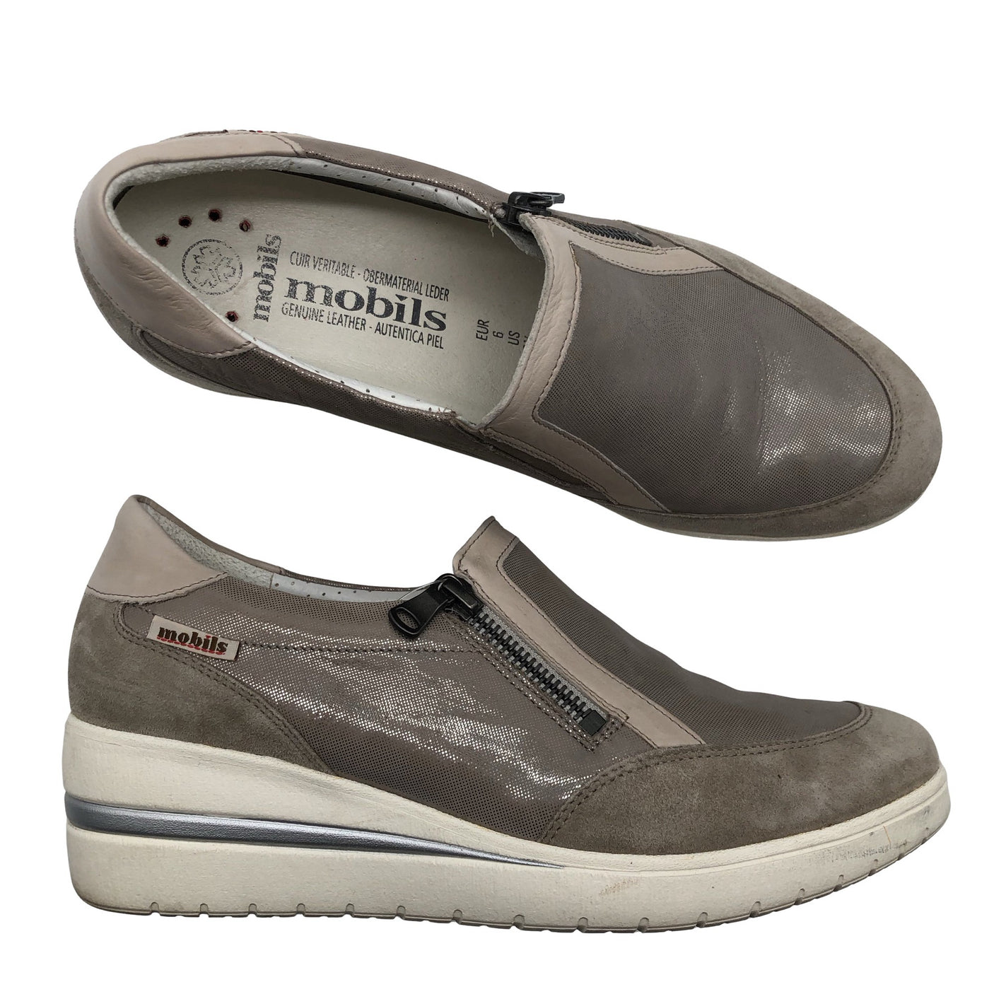 Naisten Mobils - Kävelykengät, koko 39 - Beige (1)